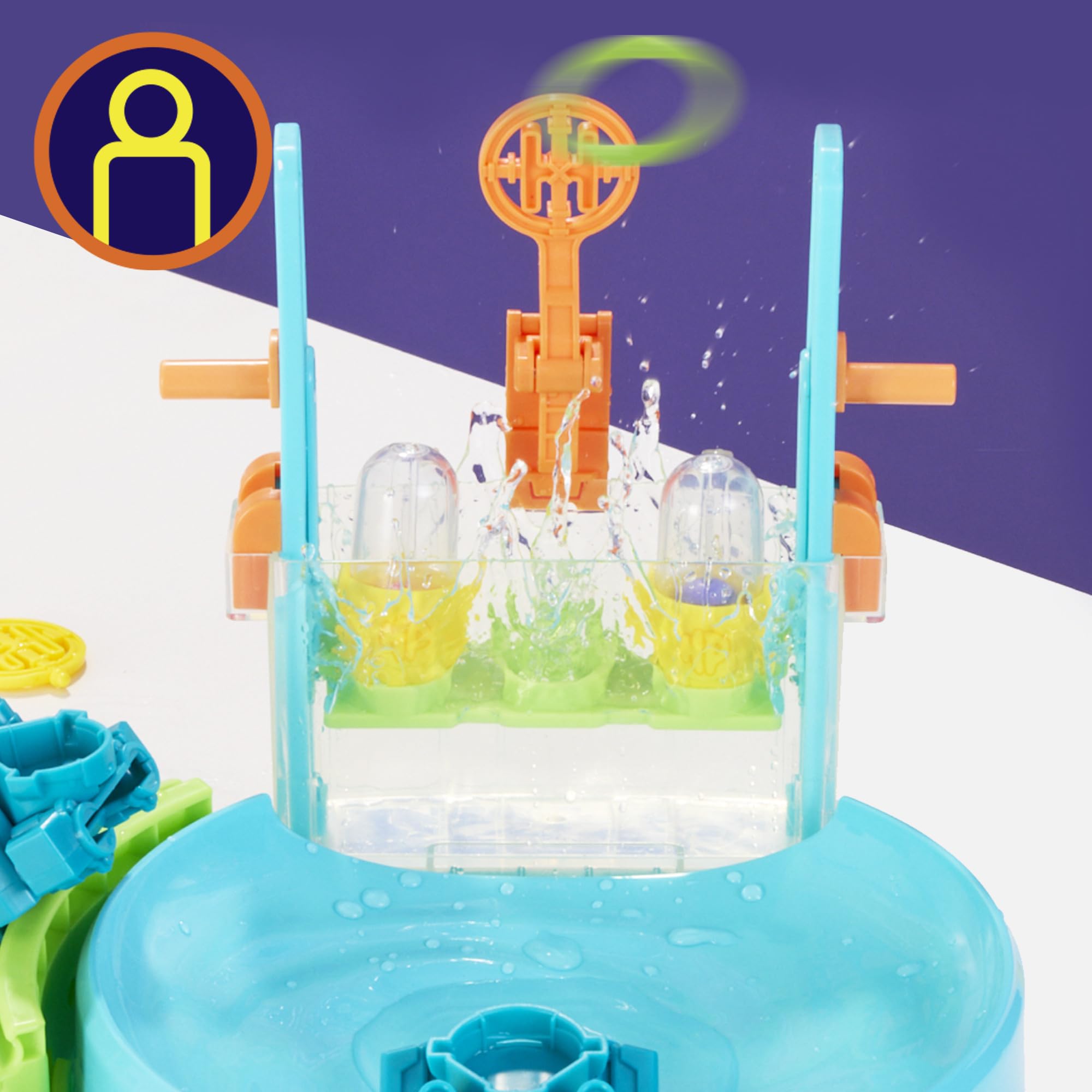 Foto 8 pulgar | Juguete De Combate Hasbro Hydro Pods Dunk & Sunk Arena Con Tanque De Mates - Venta Internacional.