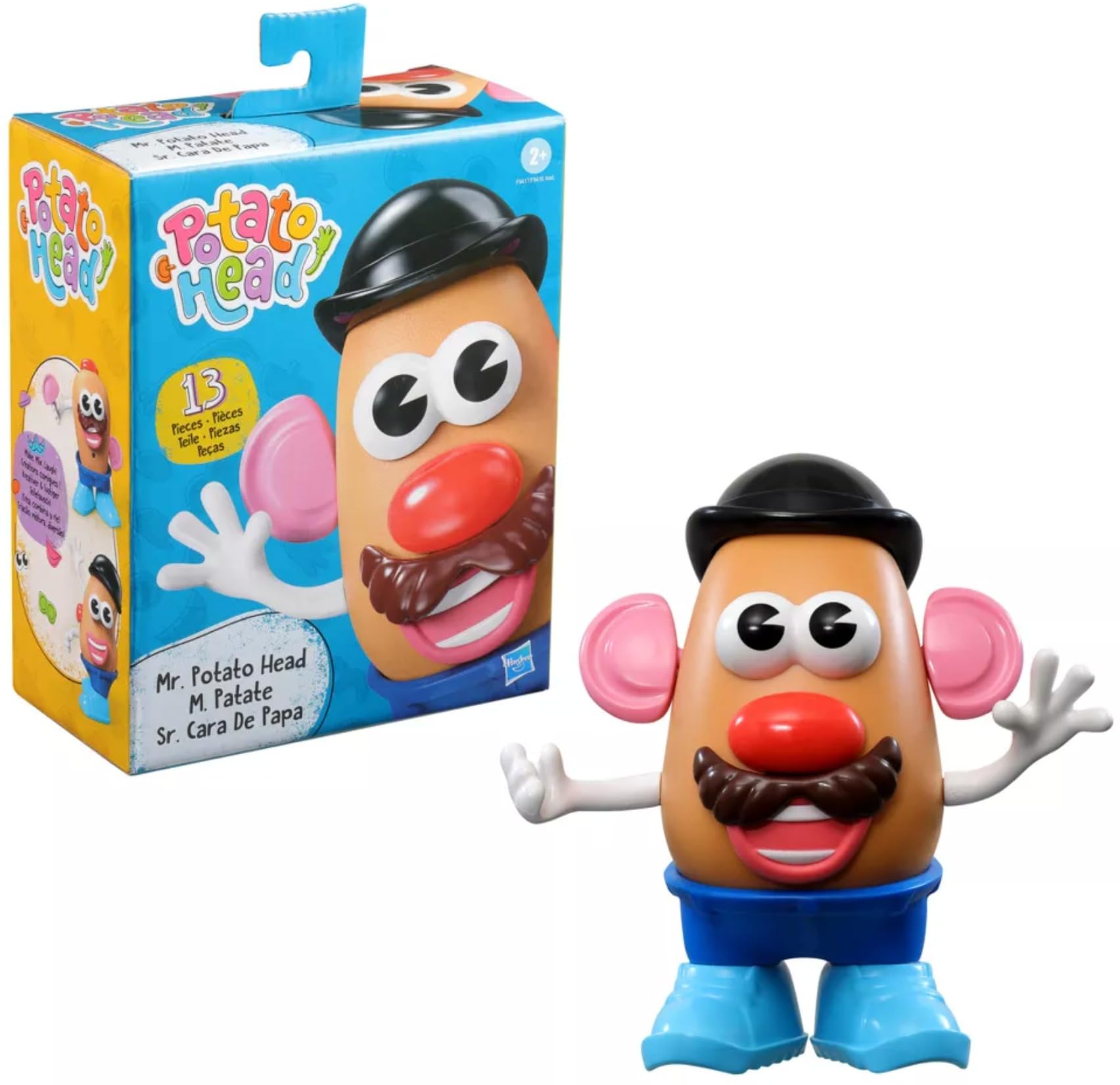 Cabezal Clásico Mr Potato De Hasbro Playskool De Toy Con 13 Accesorios - Venta Internacional.