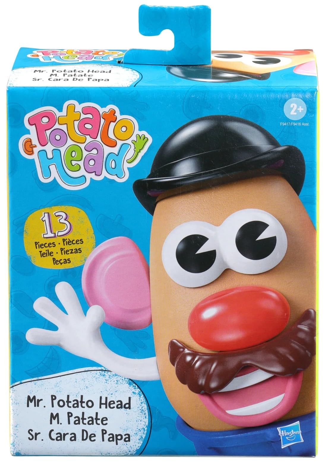 Foto 4 pulgar | Cabezal Clásico Mr Potato De Hasbro Playskool De Toy Con 13 Accesorios - Venta Internacional.
