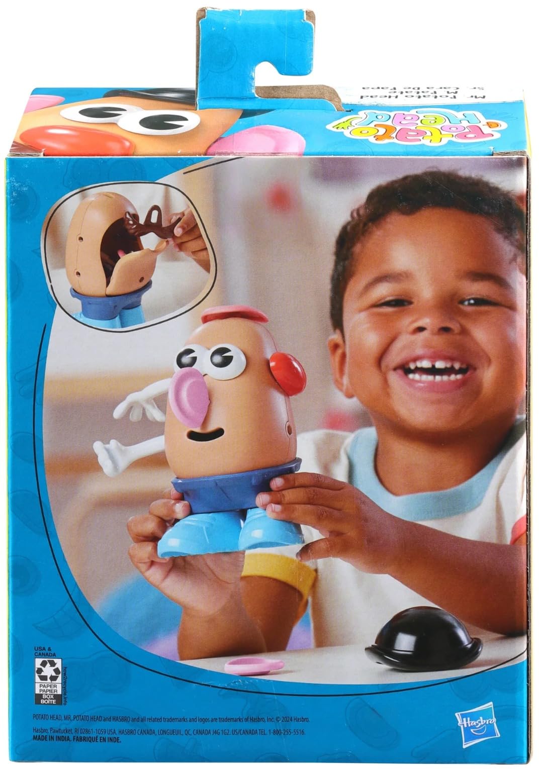 Foto 5 pulgar | Cabezal Clásico Mr Potato De Hasbro Playskool De Toy Con 13 Accesorios - Venta Internacional.