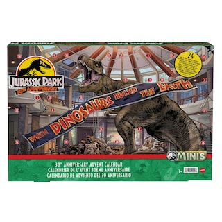 Foto 1 | Calendario De Adviento Mattel Jurassic World Con 24 Sorpresas Para Niños Mayores De 4 Años - Venta Internacional.