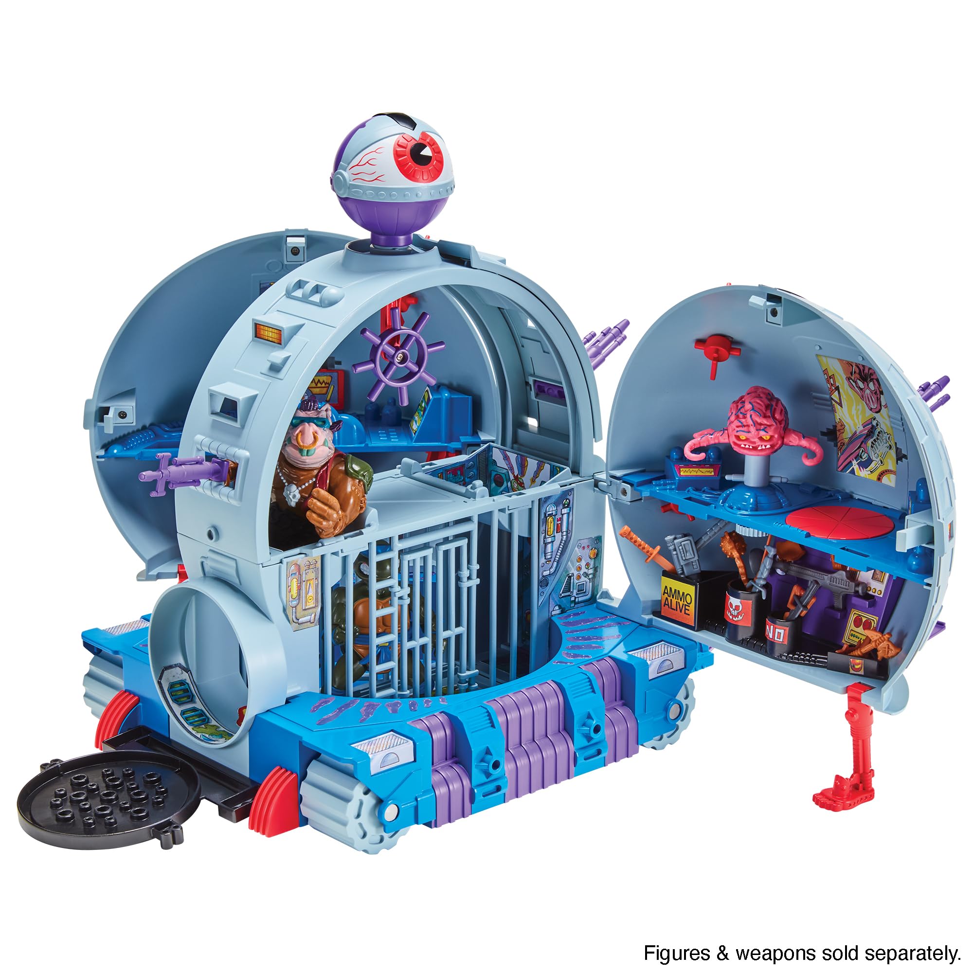 Foto 4 pulgar | Set de Juego Teenage Mutant Ninja Turtles Tmnt Classic Technodrome - Venta Internacional