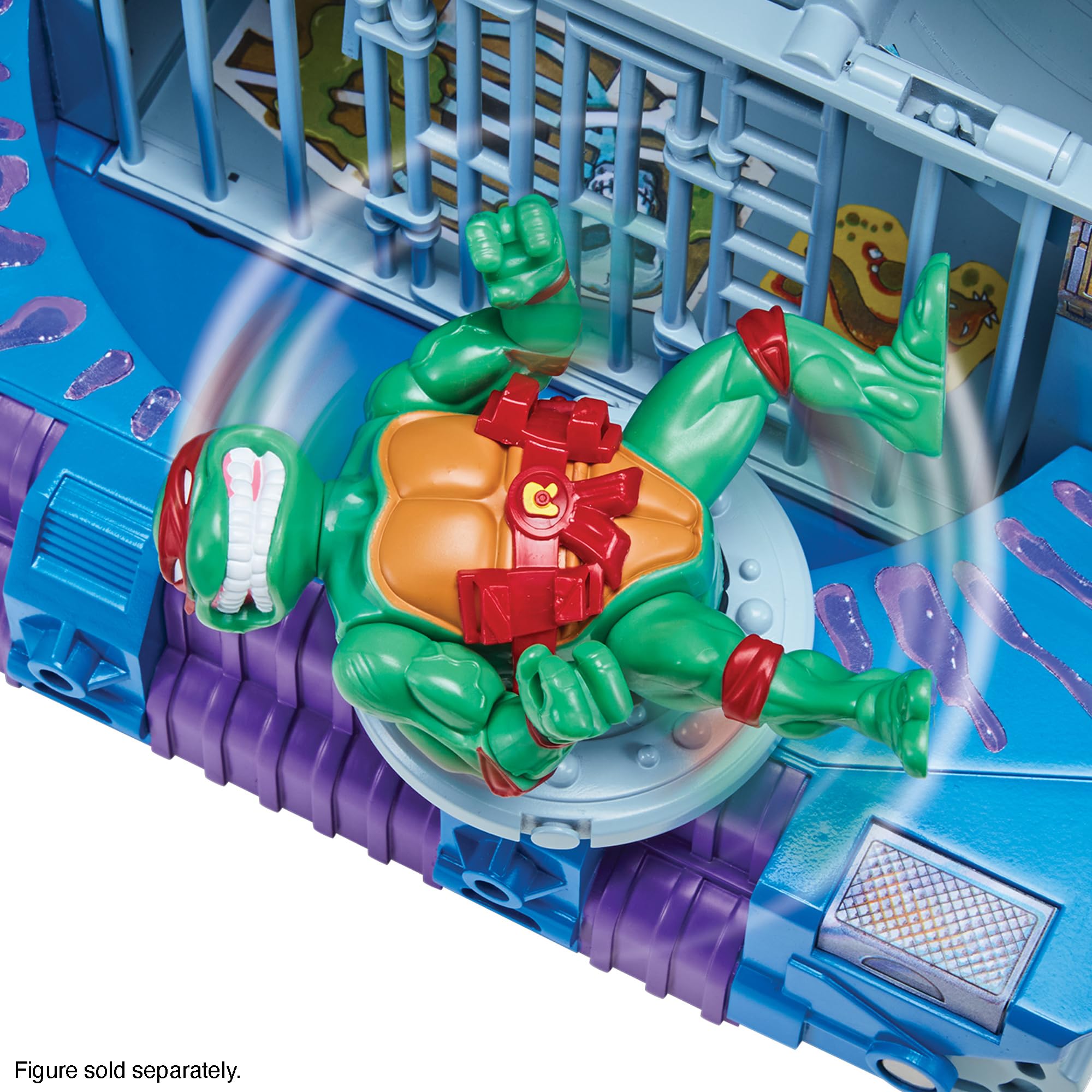 Foto 7 pulgar | Set de Juego Teenage Mutant Ninja Turtles Tmnt Classic Technodrome - Venta Internacional