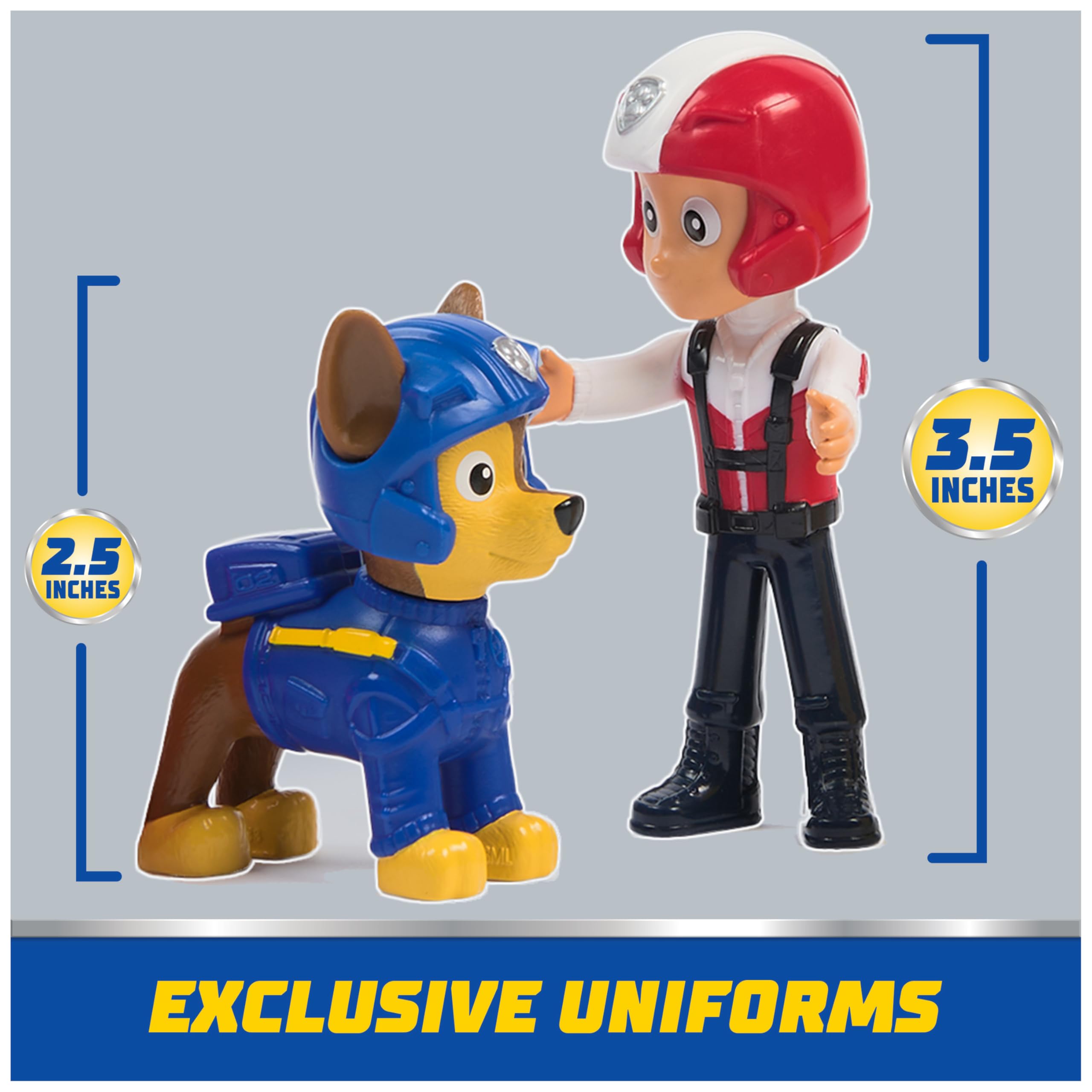 Foto 7 pulgar | Paquete De Regalo De Figuras De Juguete Paw Patrol Air Rescue 7 Figuras - Venta Internacional.