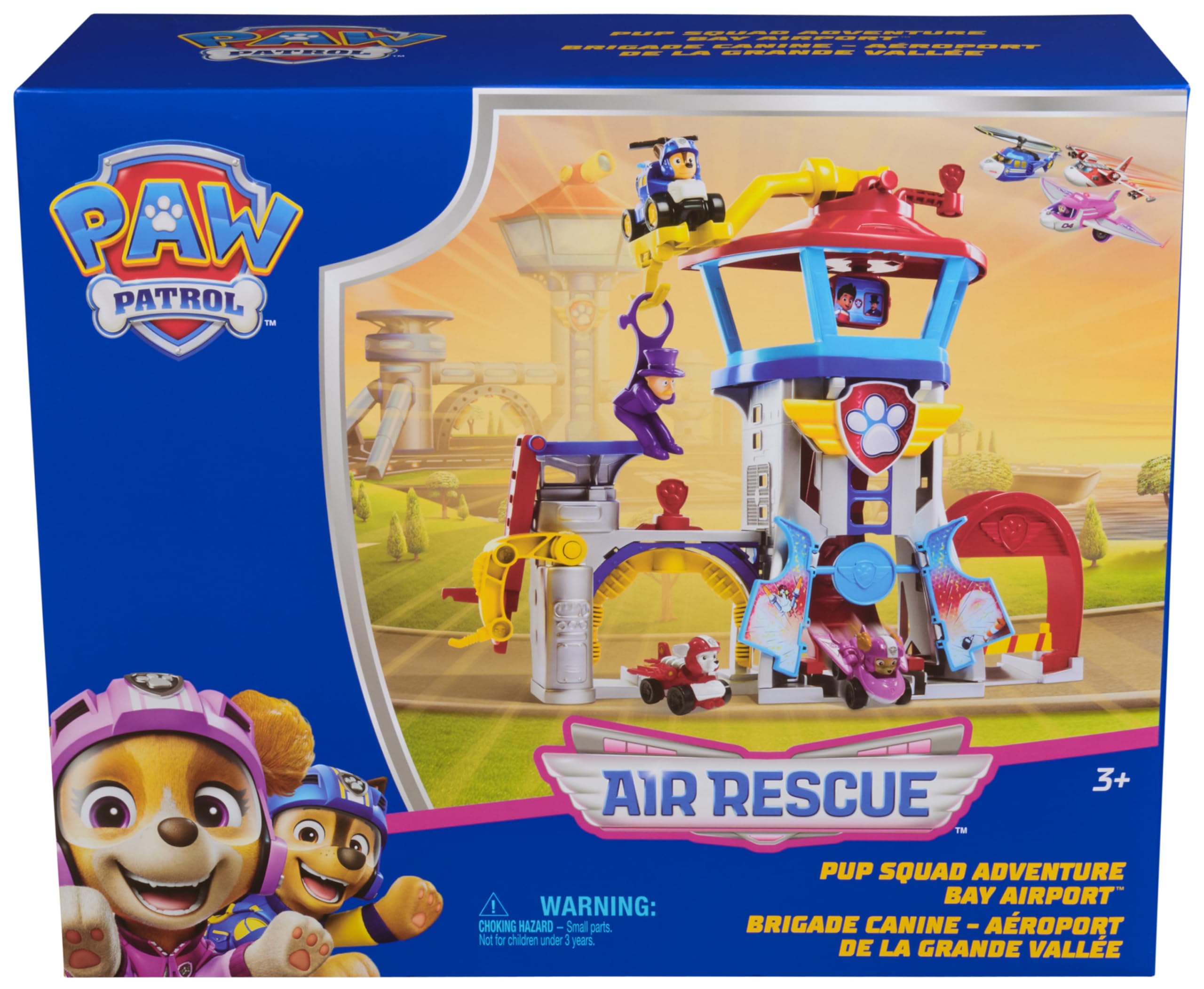 Foto 3 pulgar | Set De Juego Paw Patrol Air Rescue Adventure Bay Airport Con Chase - Venta Internacional.