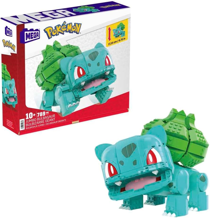 Foto 1 | Mega Contstrux Pokemon Bulbasaur 789 Pzs Hnt96 Mattel