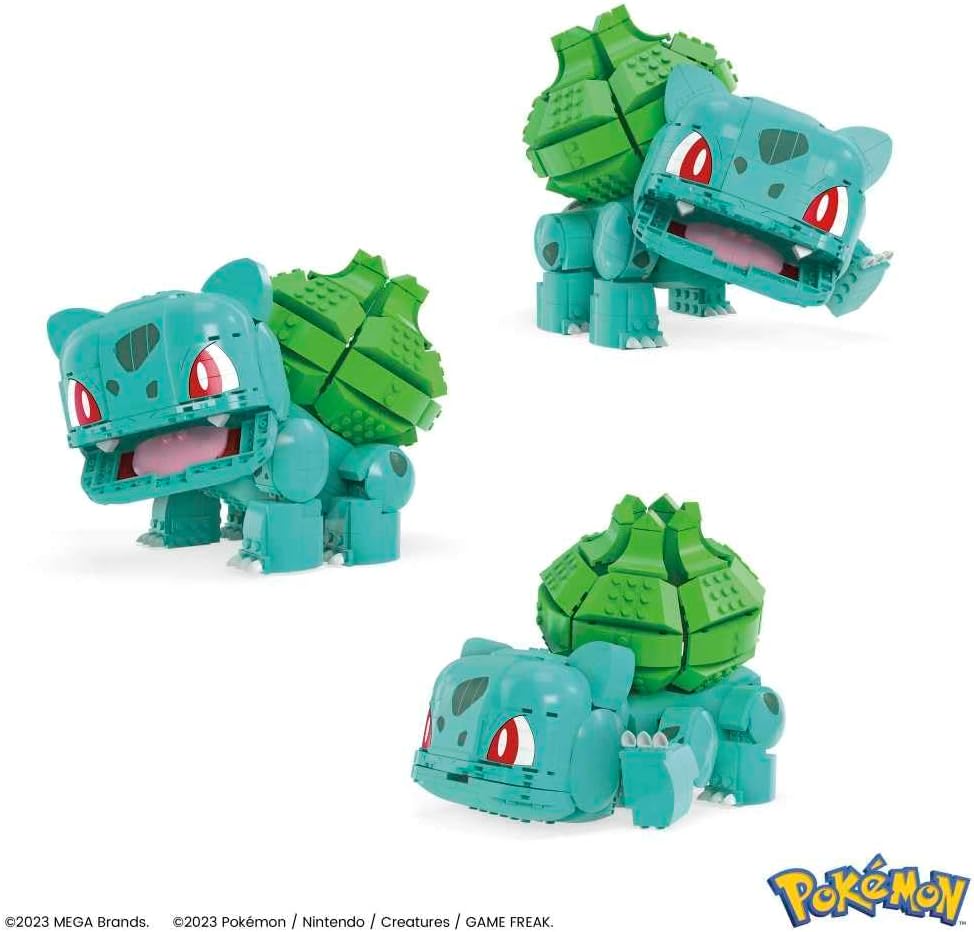 Foto 3 pulgar | Mega Contstrux Pokemon Bulbasaur 789 Pzs Hnt96 Mattel