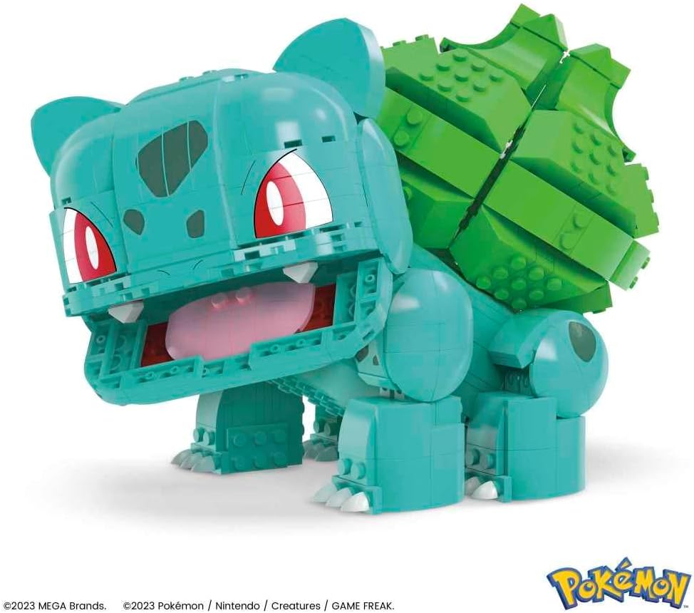 Foto 4 pulgar | Mega Contstrux Pokemon Bulbasaur 789 Pzs Hnt96 Mattel
