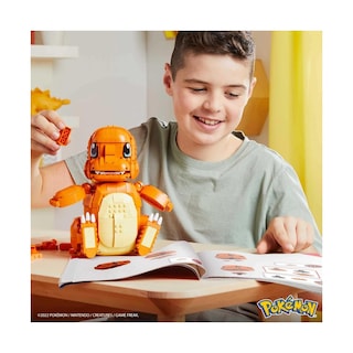 Foto 4 | Mega Construx Pokemon Jumbo Charmander 750 Piezas Mattel Hhl13