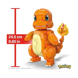 Foto 6 | Mega Construx Pokemon Jumbo Charmander 750 Piezas Mattel Hhl13