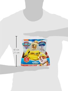 Foto 3 | Vehículo De Juguete Paw Patrol Rubble's Bulldozer Con Figura De Más De 3 Años - Venta Internacional.