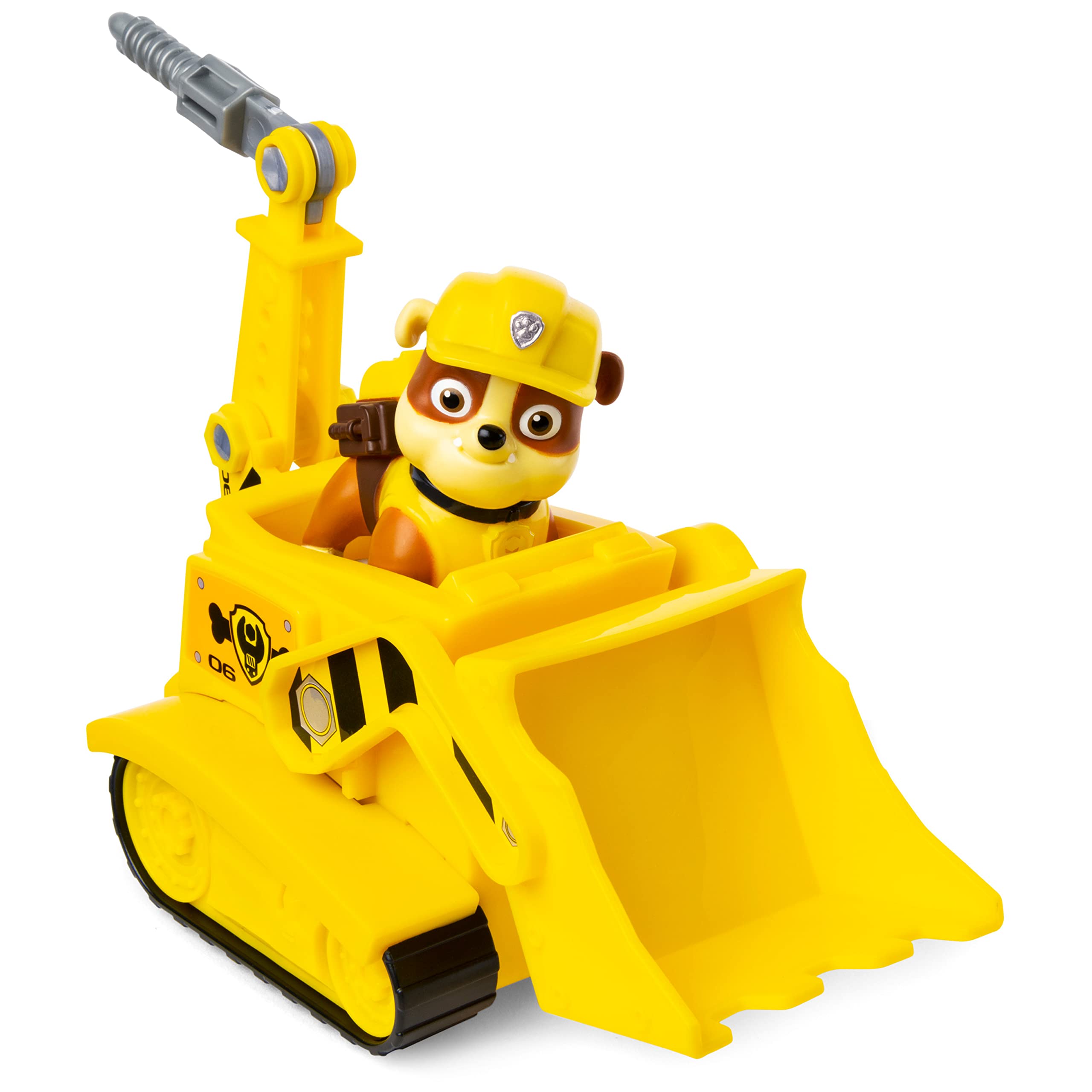 Foto 5 | Vehículo De Juguete Paw Patrol Rubble's Bulldozer Con Figura De Más De 3 Años - Venta Internacional.