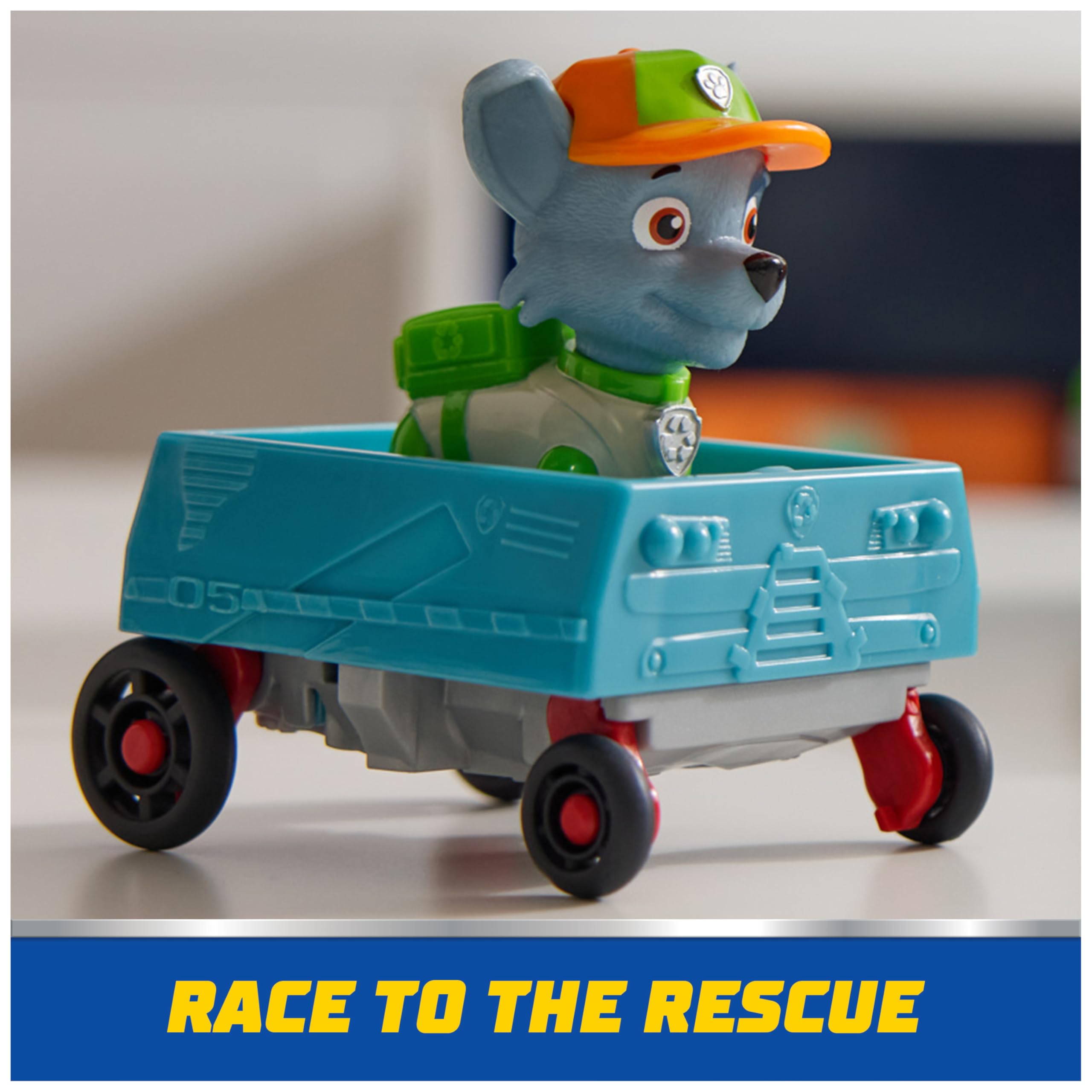 Foto 8 pulgar | Camión de Reciclaje Paw Patrol Crush N' Roll con Rocky - Venta Internacional