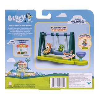 Foto 3 | Playset Bluey Turtleboy Playground Con Figura De Bingo - Venta Internacional.