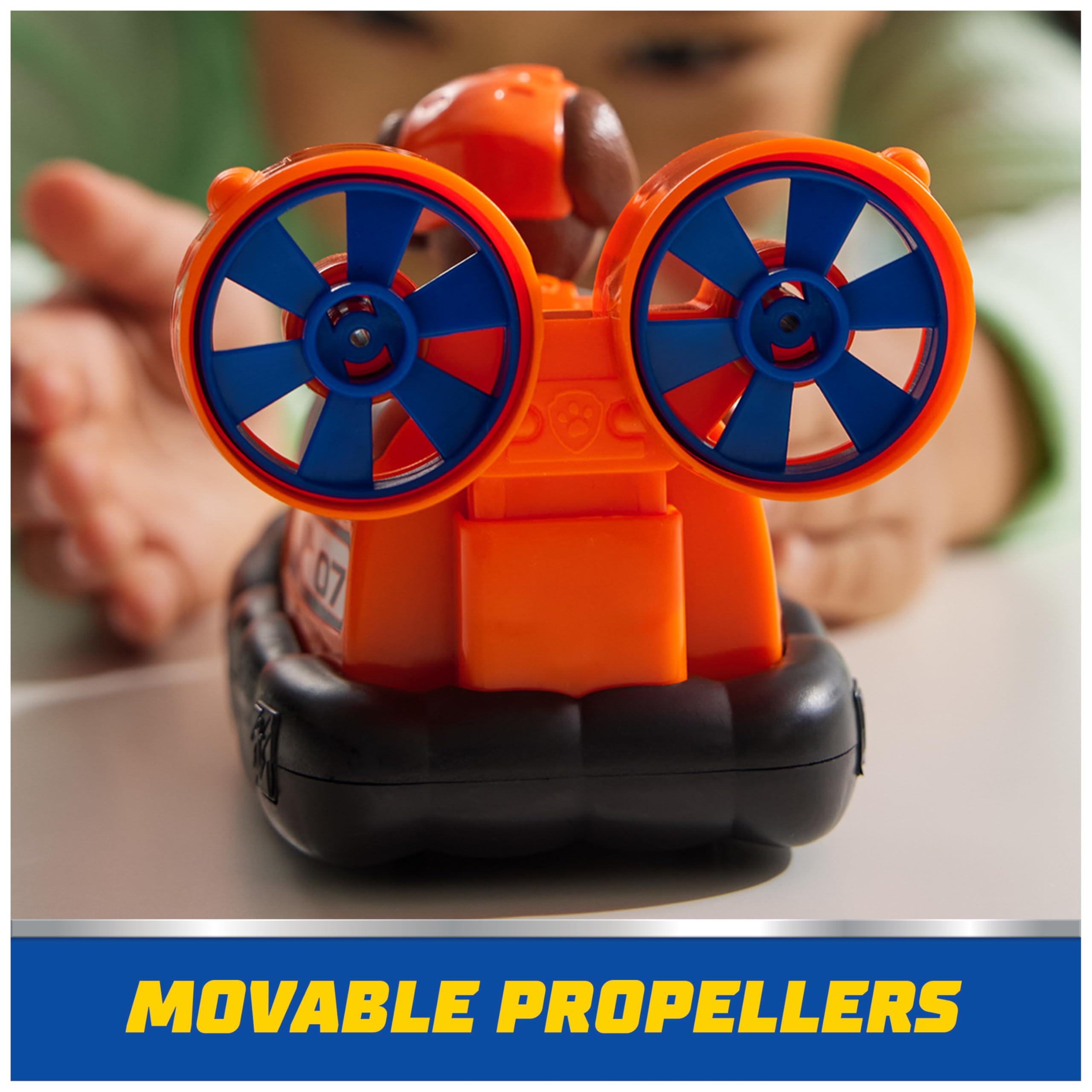 Foto 6 pulgar | Vehículo de Juguete Paw Patrol Zuma's Hovercraft con Figura de Acción - Venta Internacional