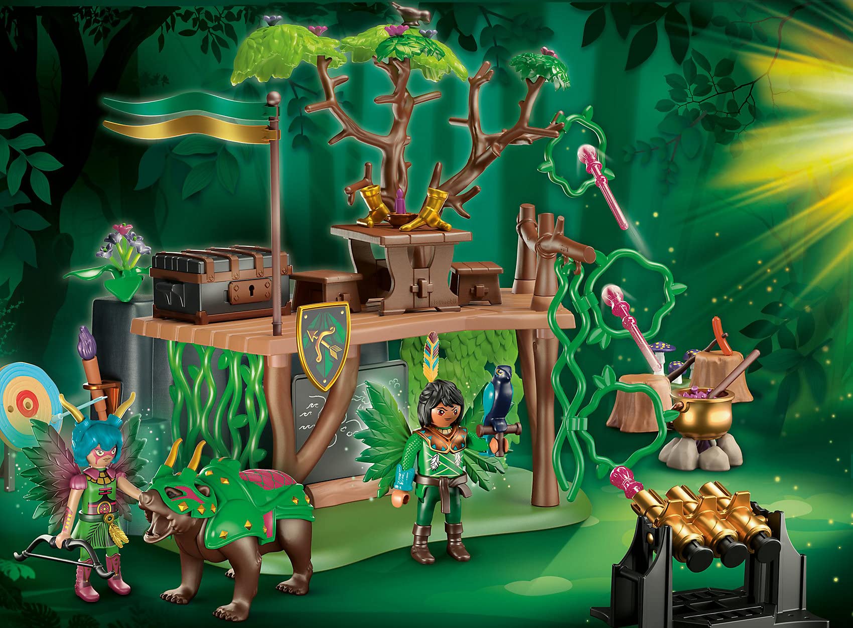 Foto 3 pulgar | Set De Juguetes Playmobil Adventures Of Ayuma Training Camp - Venta Internacional.