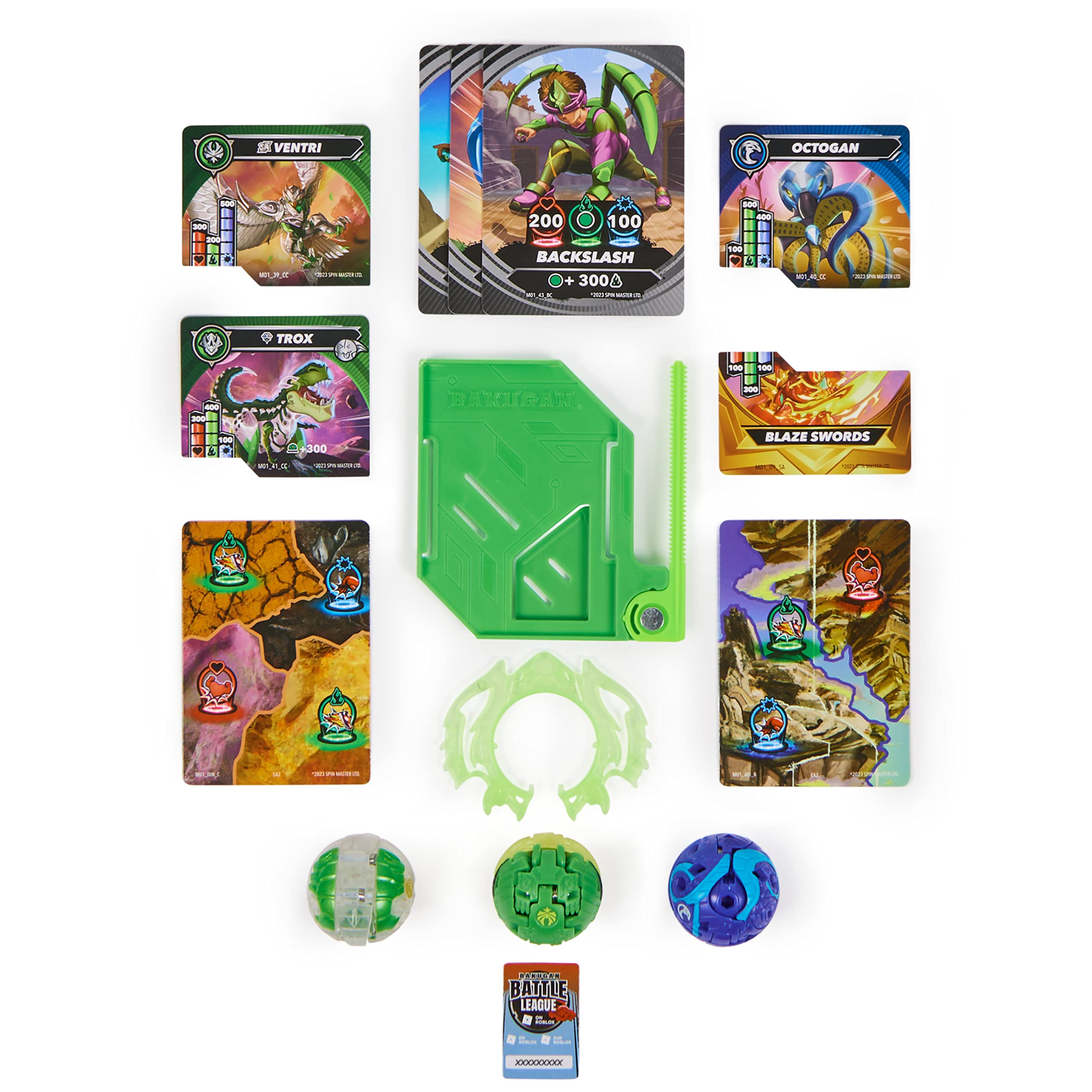Foto 3 pulgar | Action Figures Bakugan Starter, Paquete De 3 Unidades Con Cartas Coleccionables Para Más De 6 - Venta Internacional.