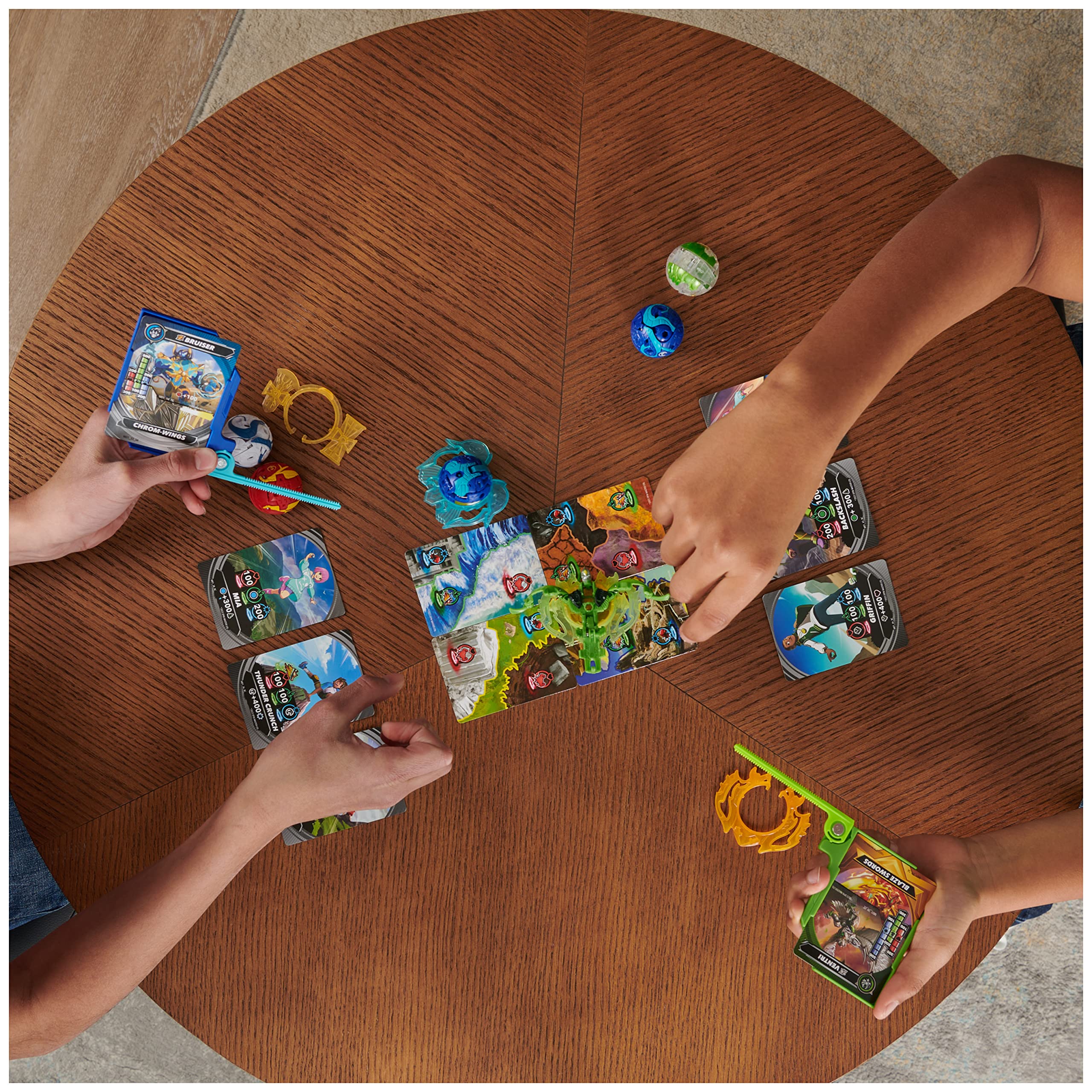 Foto 7 pulgar | Action Figures Bakugan Starter, Paquete De 3 Unidades Con Cartas Coleccionables Para Más De 6 - Venta Internacional.