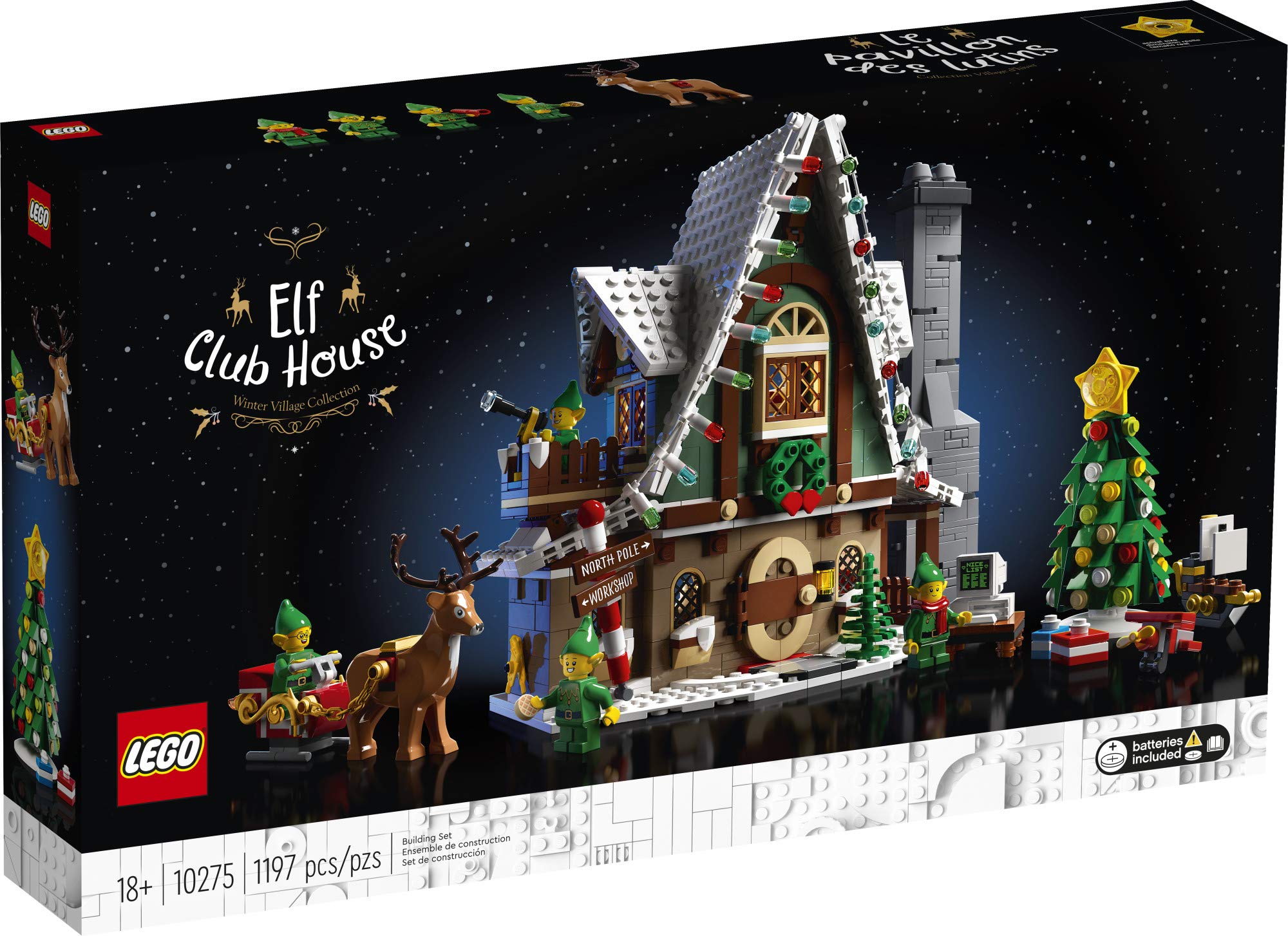 Foto 5 pulgar | Kit De Construcción Lego Elf Club House (10275) 1197 Piezas - Venta Internacional.