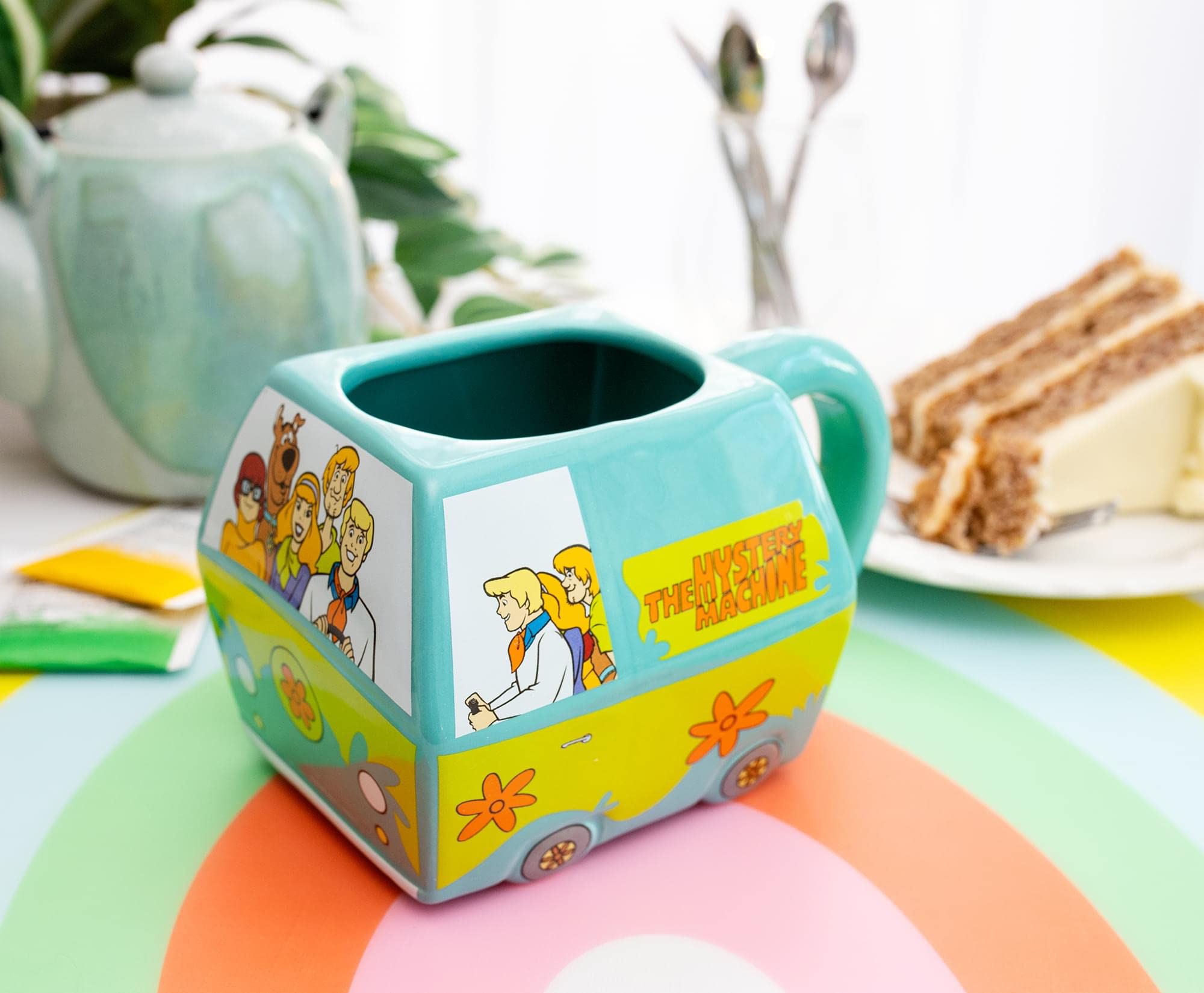 Foto 8 pulgar | Taza Toynk Scooby Doo Mystery Machine, Cerámica, 600 Ml - Venta Internacional.