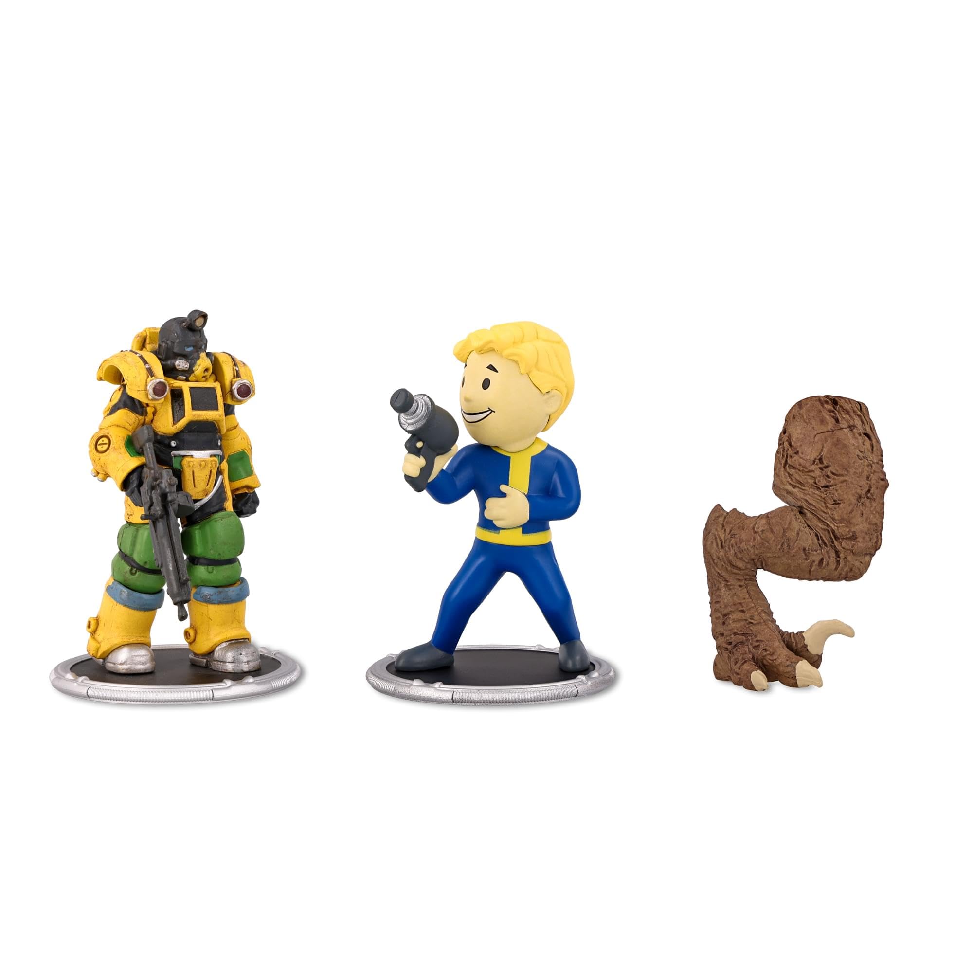 Set De Minifiguras Toynk Fallout Excavator & Vault Boy De 3 Pulgadas - Venta Internacional.