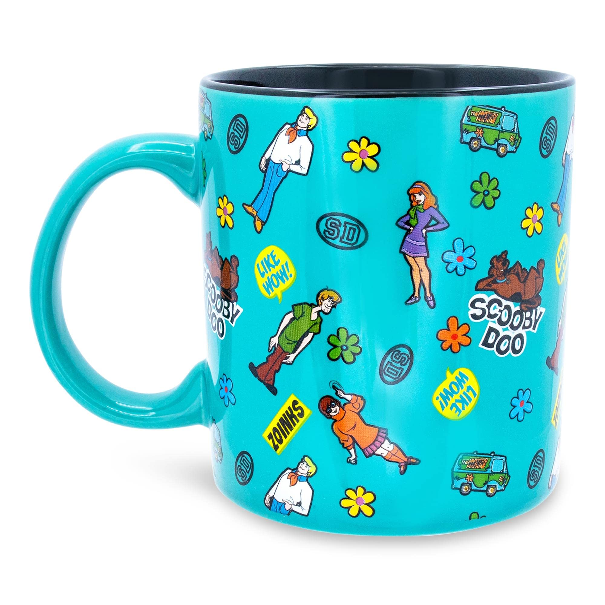 Foto 3 pulgar | Taza De Cerámica Con Estampado De Scooby-doo De Toynk, 600 Ml - Venta Internacional.