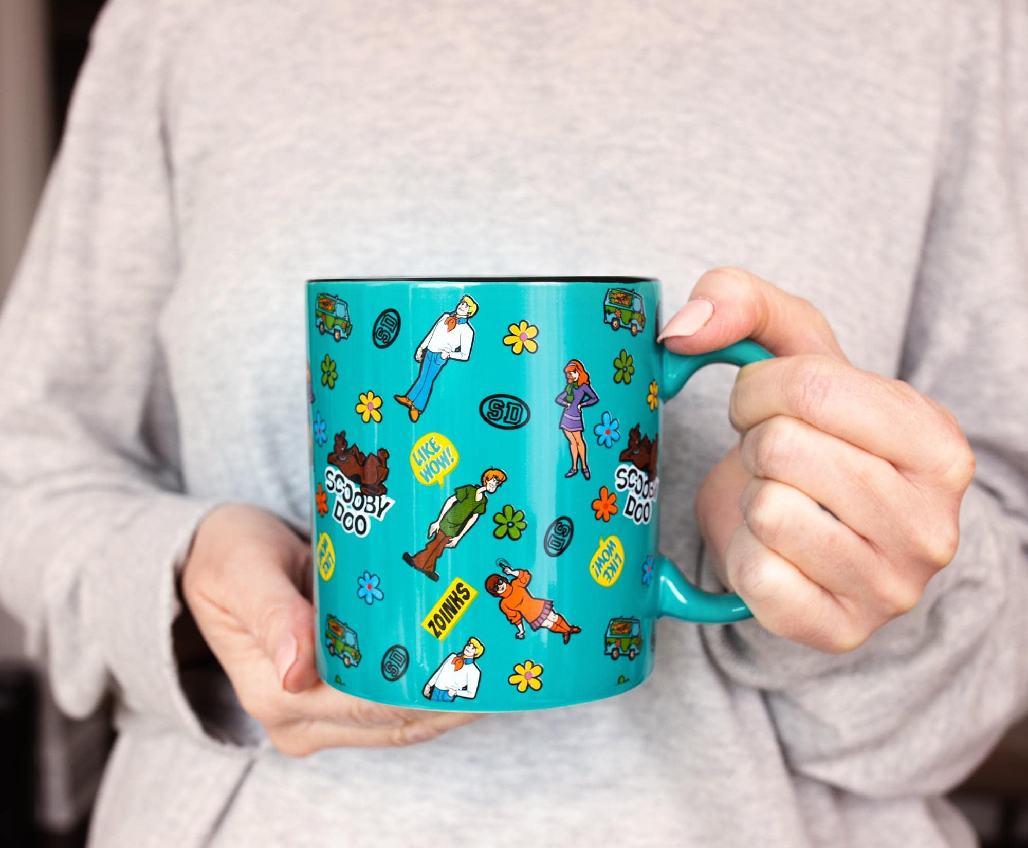 Foto 4 pulgar | Taza De Cerámica Con Estampado De Scooby-doo De Toynk, 600 Ml - Venta Internacional.