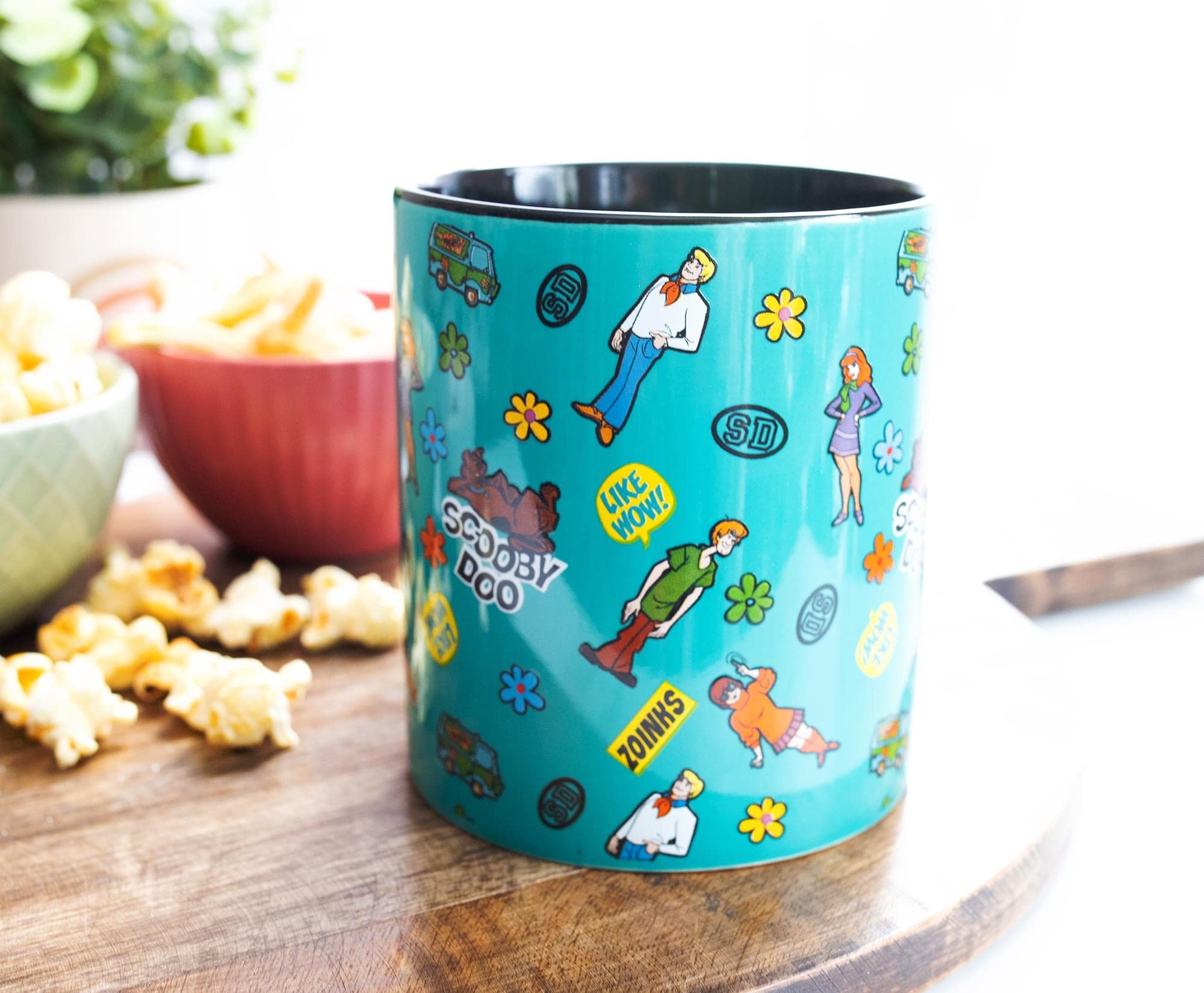 Foto 5 pulgar | Taza De Cerámica Con Estampado De Scooby-doo De Toynk, 600 Ml - Venta Internacional.