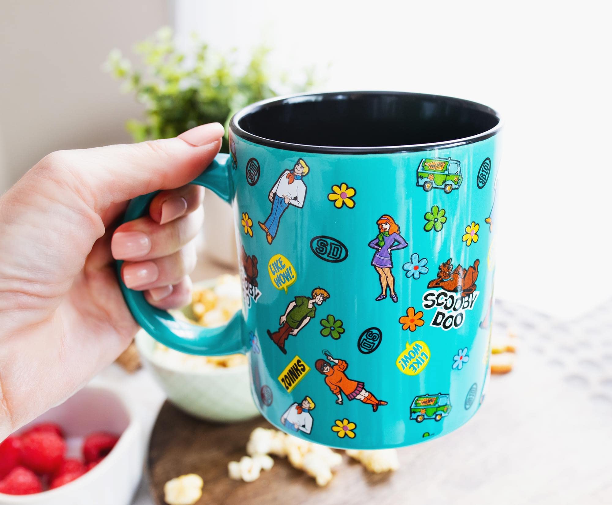 Foto 6 pulgar | Taza De Cerámica Con Estampado De Scooby-doo De Toynk, 600 Ml - Venta Internacional.