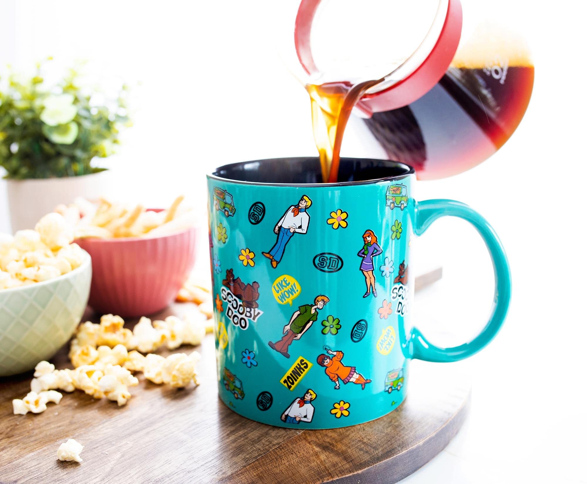 Foto 7 pulgar | Taza De Cerámica Con Estampado De Scooby-doo De Toynk, 600 Ml - Venta Internacional.
