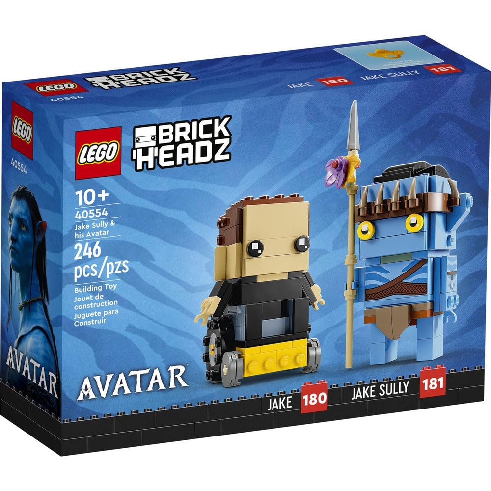 Foto 1 | Set De Construcción Lego Brickheadz Jake Sully Y Su Avatar 40554 - Venta Internacional.