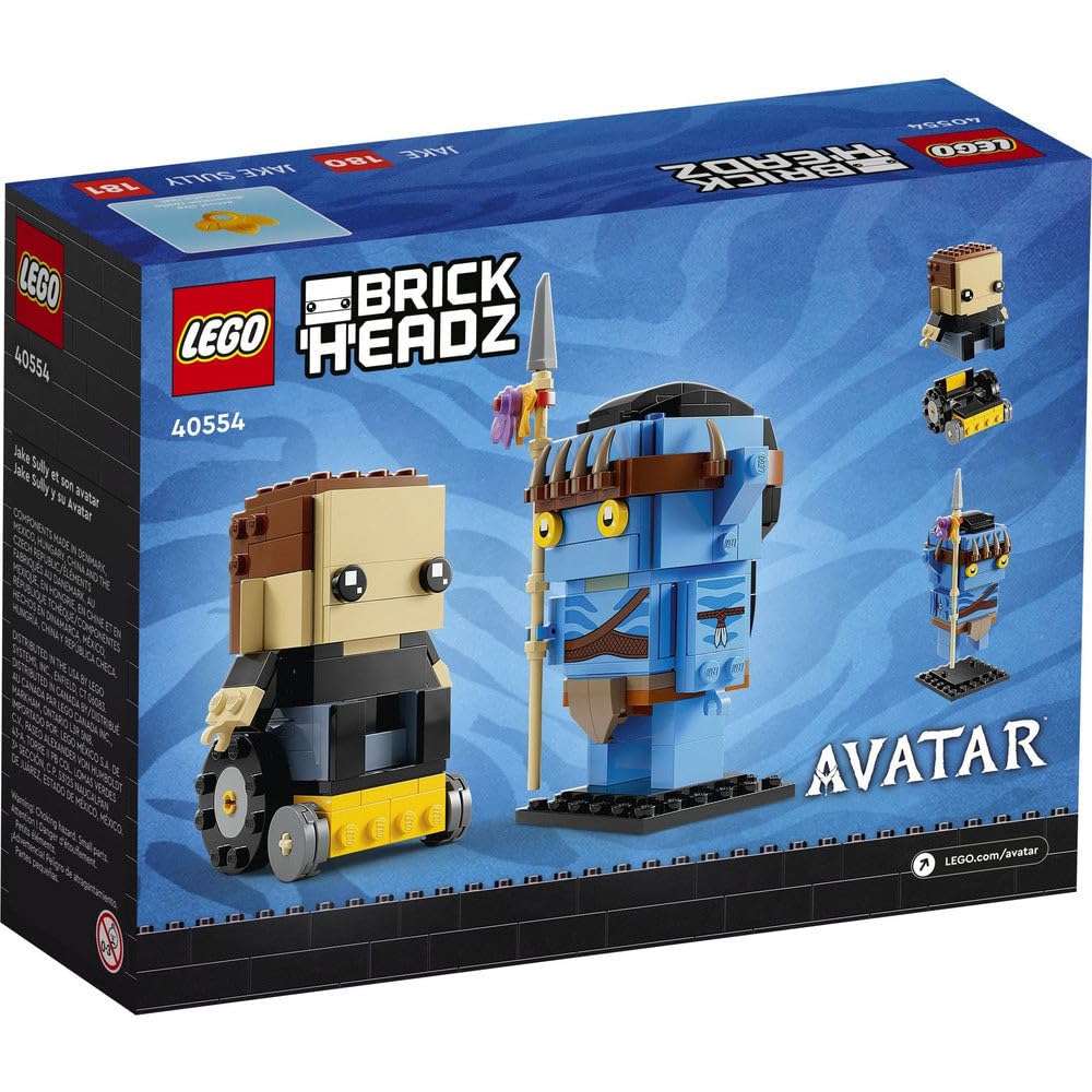 Foto 2 | Set De Construcción Lego Brickheadz Jake Sully Y Su Avatar 40554 - Venta Internacional.