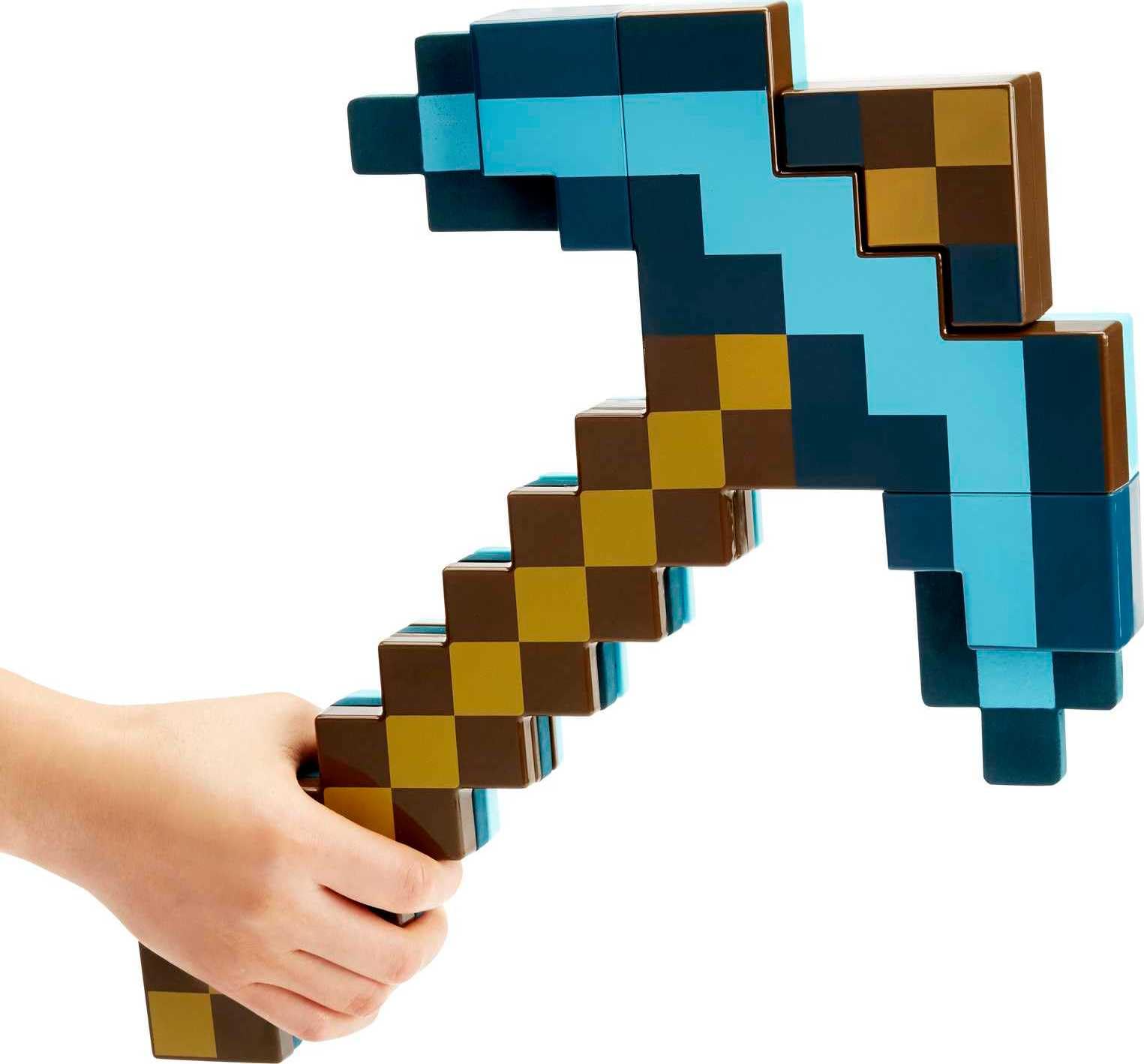 Foto 3 pulgar | Accesorio De Juguete Mattel Minecraft Transforming Diamond Espada Y Pico 2 En 1, Tamaño Infantil - Venta Internacional.