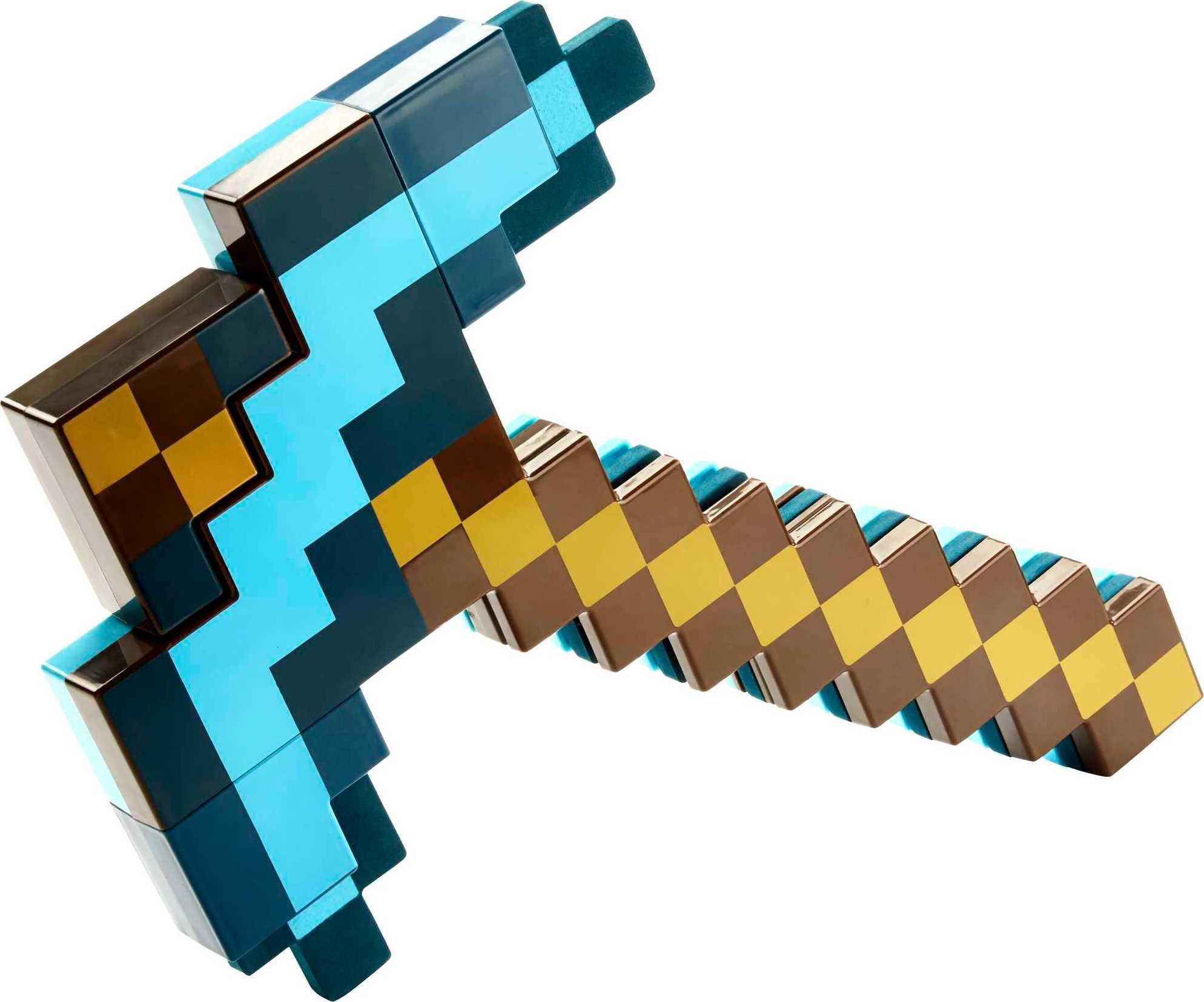 Foto 6 pulgar | Accesorio De Juguete Mattel Minecraft Transforming Diamond Espada Y Pico 2 En 1, Tamaño Infantil - Venta Internacional.