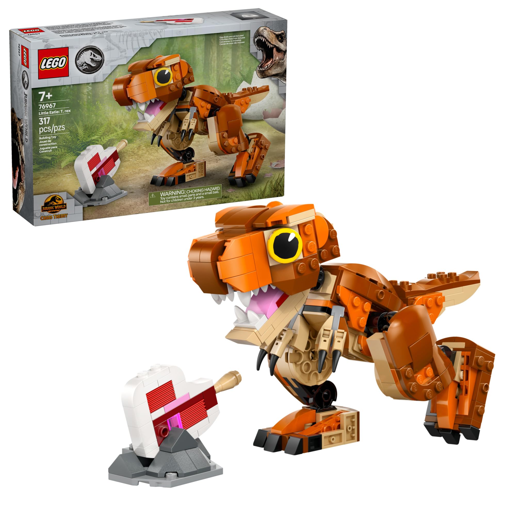 Juguete De Construcción De Dinosaurios Lego Jurassic World Little Eatie T Rex - Venta Internacional.