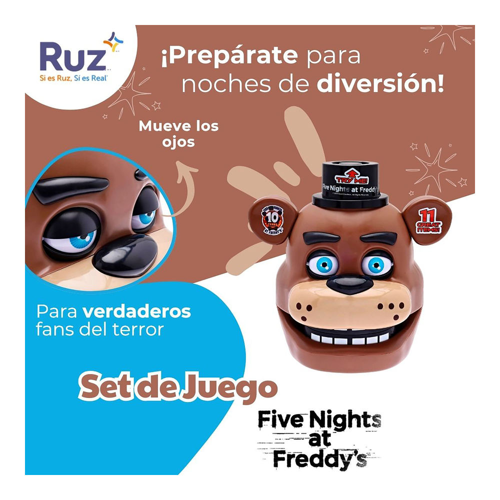 Foto 5 pulgar | Set De Juego Ruz Five Nights At Freddy's (freddy Fazbear)