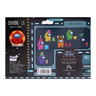 Foto 2 | Set De Mini Figuras Ruz Among Us Con Accesorios (6cm)