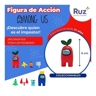 Foto 3 | Set De Mini Figuras Ruz Among Us Con Accesorios (6cm)