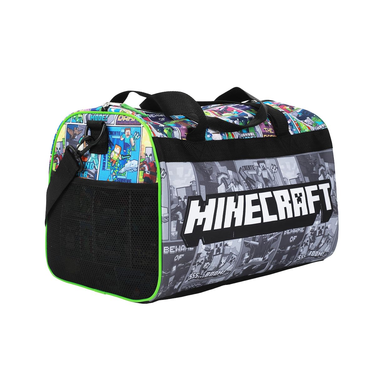 Foto 3 | Set De Viaje Bioworld Minecraft Creeper Youth, 4 Piezas, 14 Pulgadas - Venta Internacional.