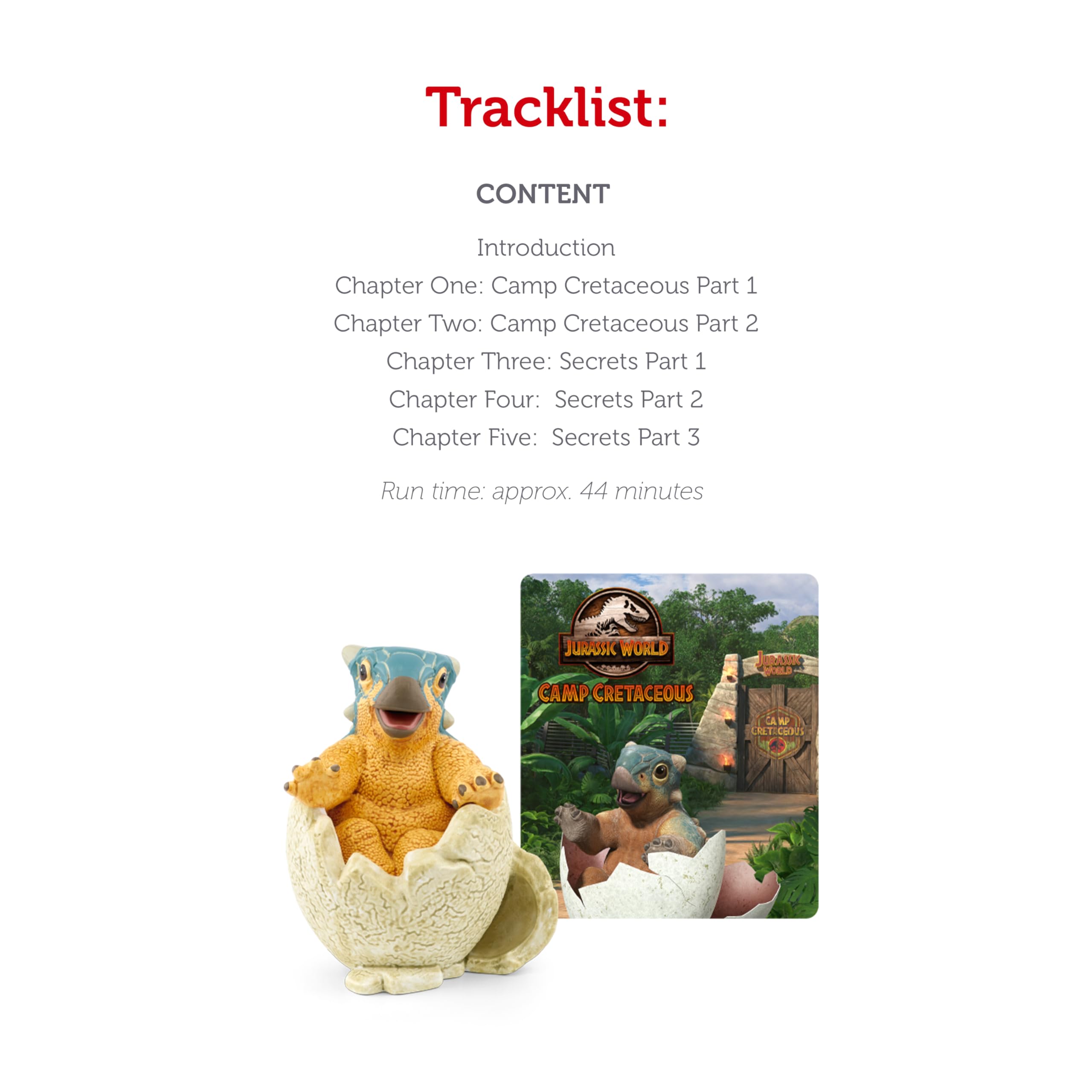 Foto 5 pulgar | Figura De Juguete Con Audio Tonies Bumpy Jurassic World Camp Cretaceous - Venta Internacional.