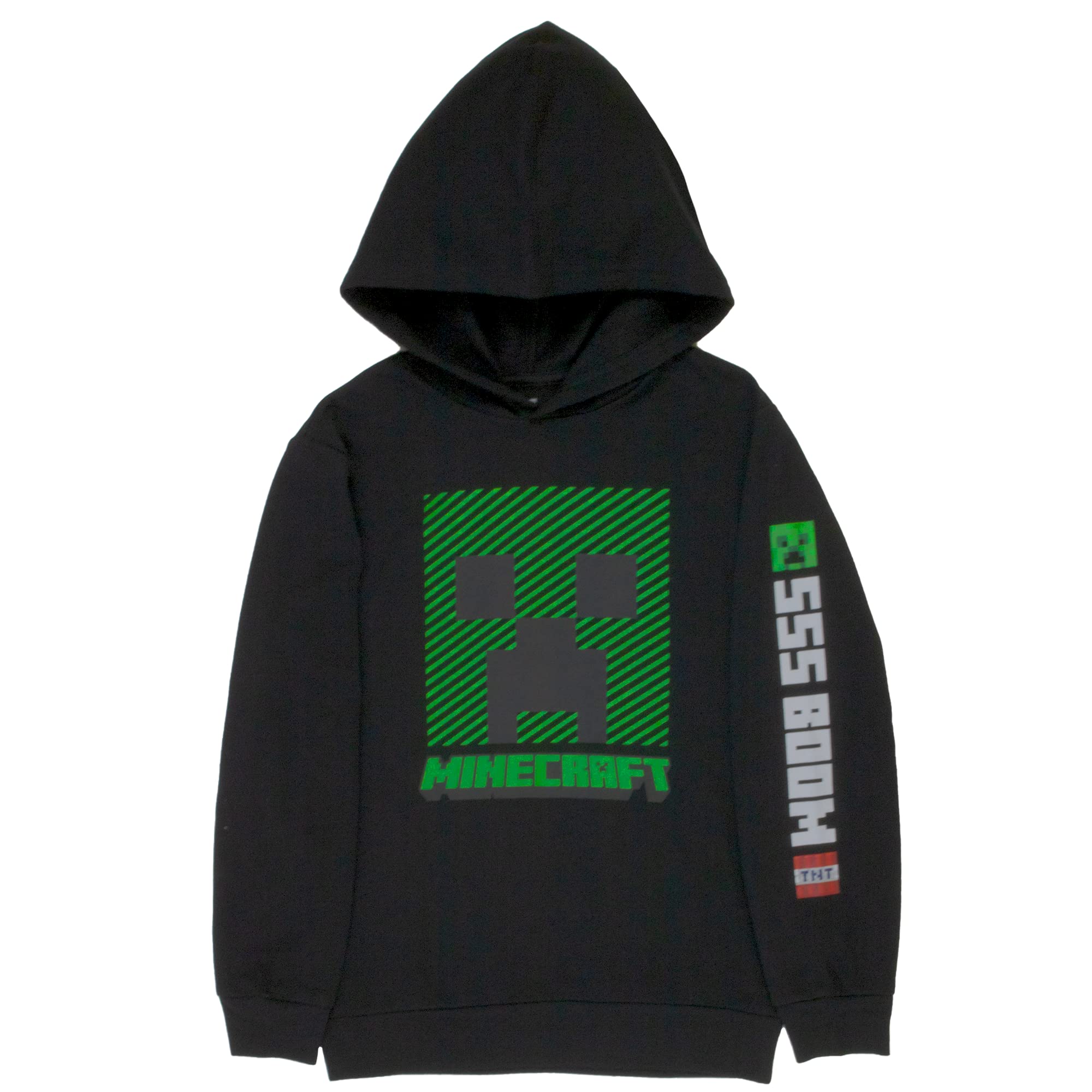 Foto 3 pulgar | Conjunto De Ropa Minecraft, Sudadera Con Capucha Y Camiseta Para Niños, Talla 8 - Venta Internacional.
