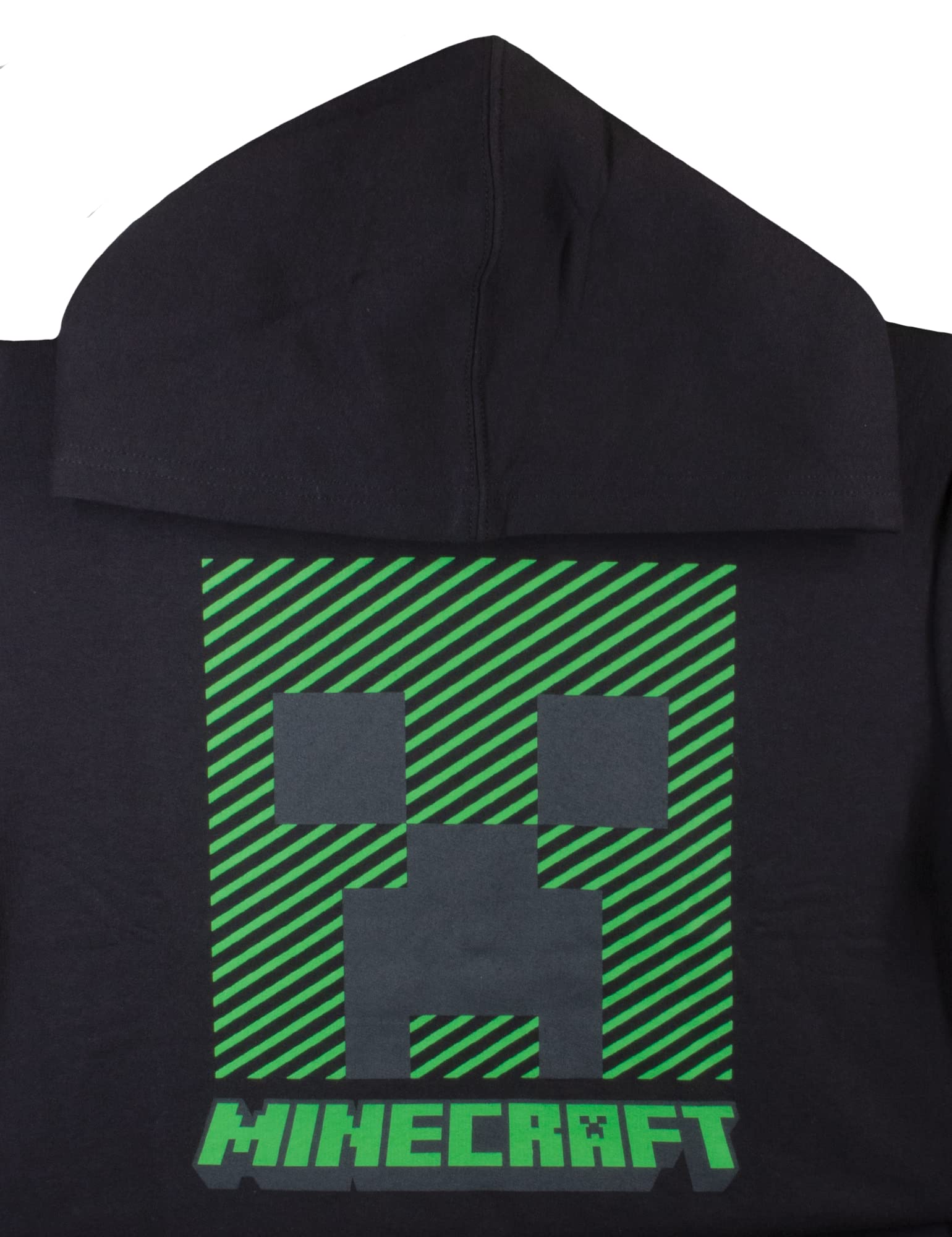 Foto 4 pulgar | Conjunto De Ropa Minecraft, Sudadera Con Capucha Y Camiseta Para Niños, Talla 8 - Venta Internacional.