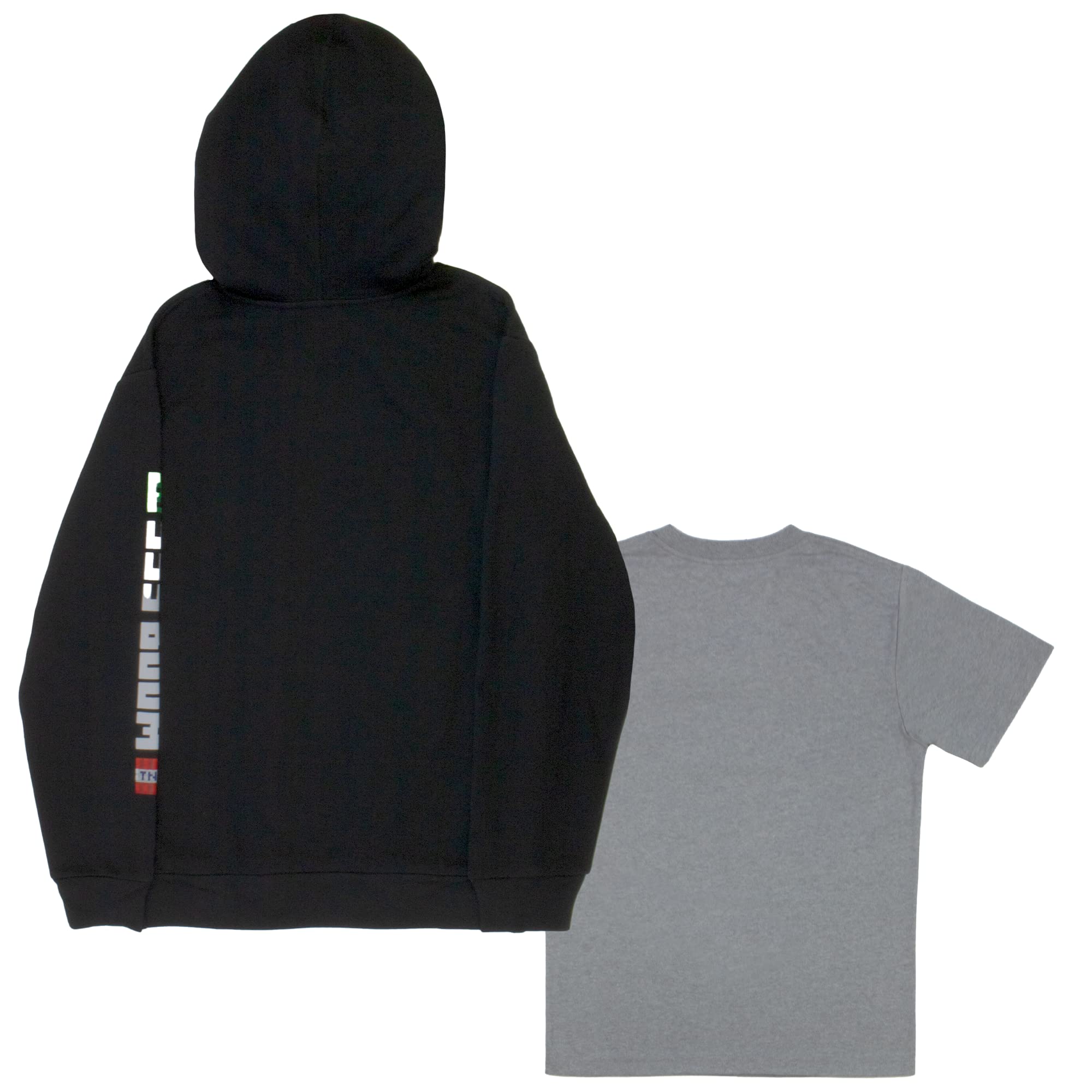 Foto 6 | Conjunto De Ropa Minecraft, Sudadera Con Capucha Y Camiseta Para Niños, Talla 8 - Venta Internacional.
