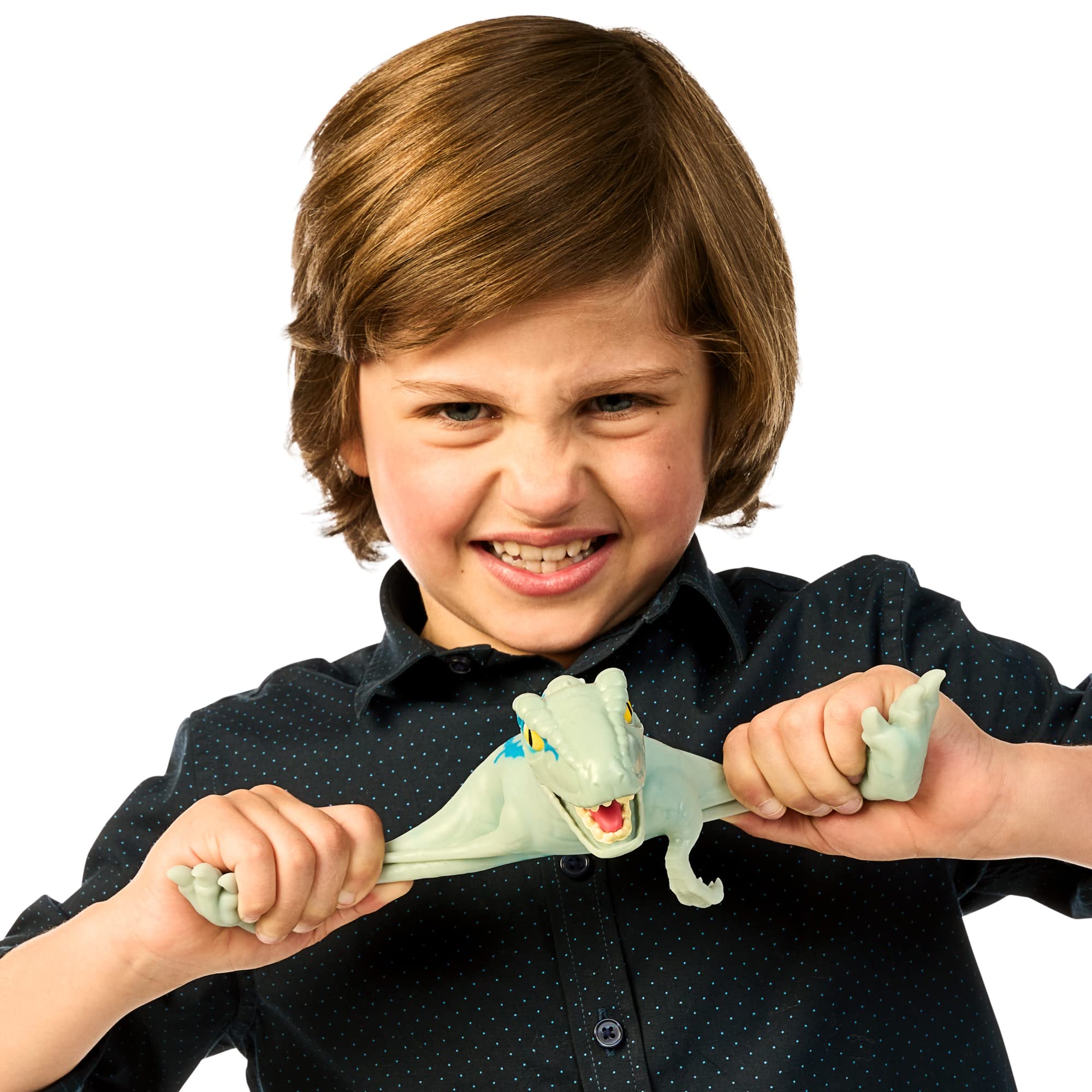 Foto 5 pulgar | Figura De Dinosaurio Heroes Of Goo Jit Zu Jurassic World Alpha Blue - Venta Internacional.