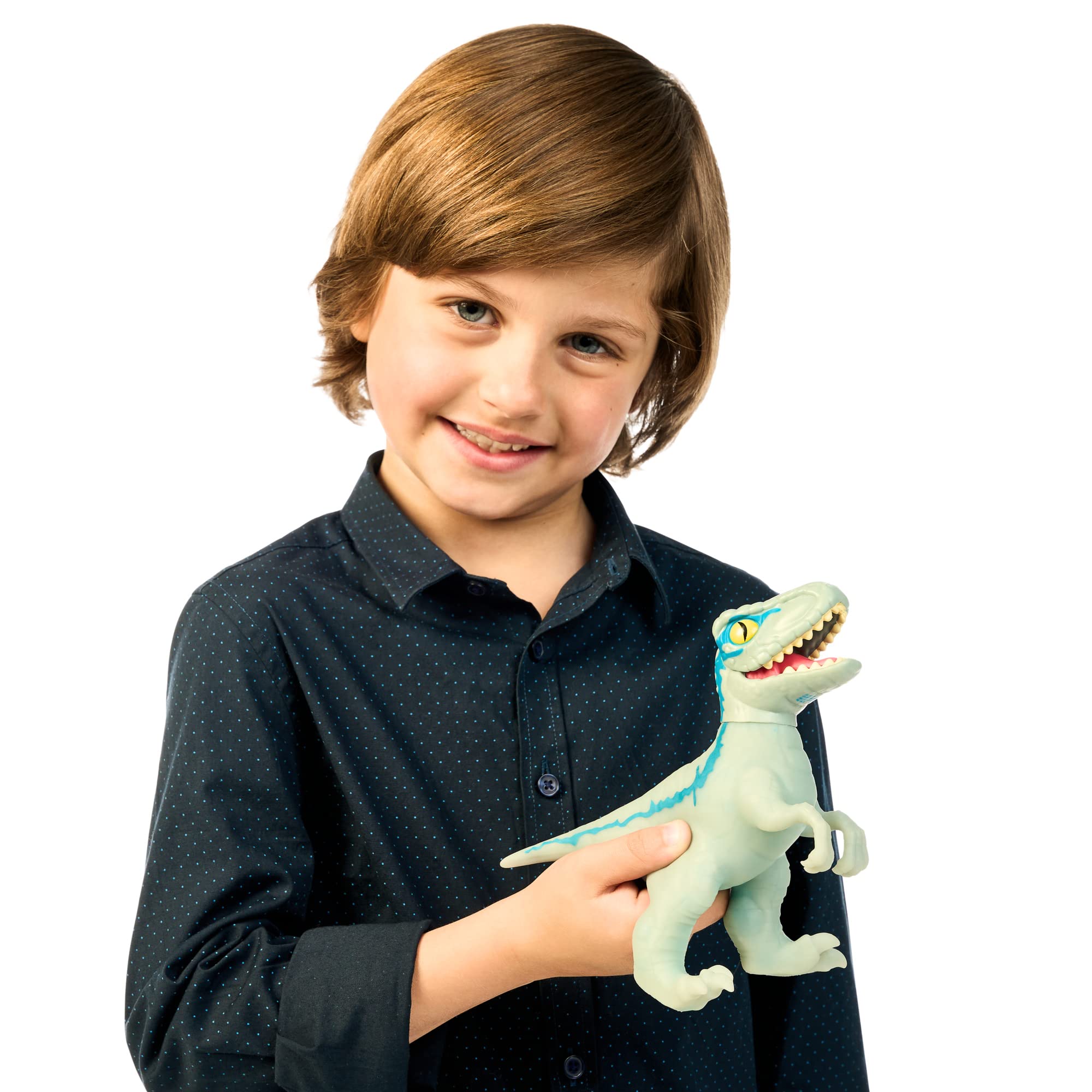 Foto 8 pulgar | Figura De Dinosaurio Heroes Of Goo Jit Zu Jurassic World Alpha Blue - Venta Internacional.