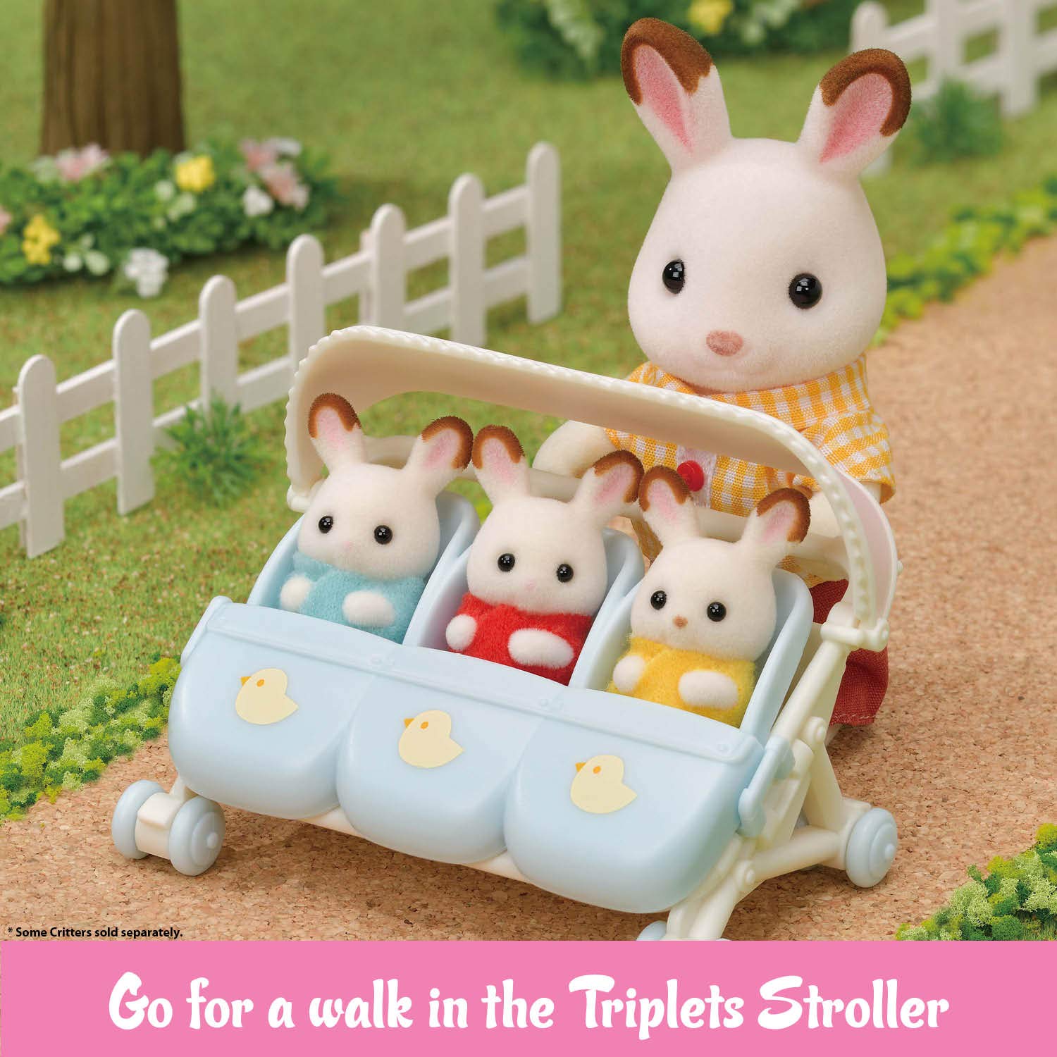 Foto 8 pulgar | Set De Cuidado Para Trillizos Calico Critters De Dollhouse Playset Con Acc - Venta Internacional.