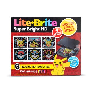 Foto 6 | Edición Pokémon Hd Super Bright De Lite Brite, Más De 6 Años - Venta Internacional.
