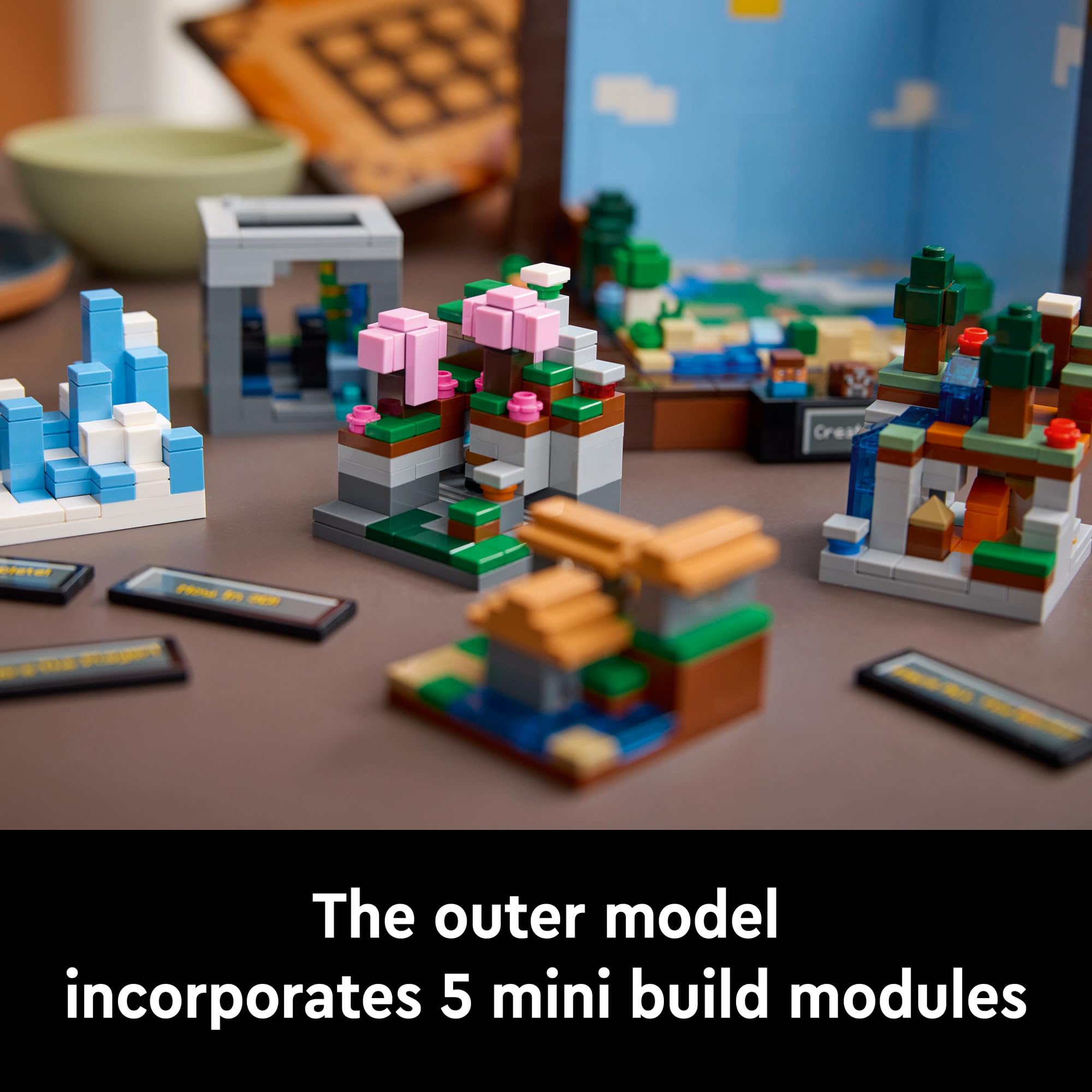 Foto 4 | Set De Construcción Lego Minecraft The Crafting Table 21265 - Venta Internacional.