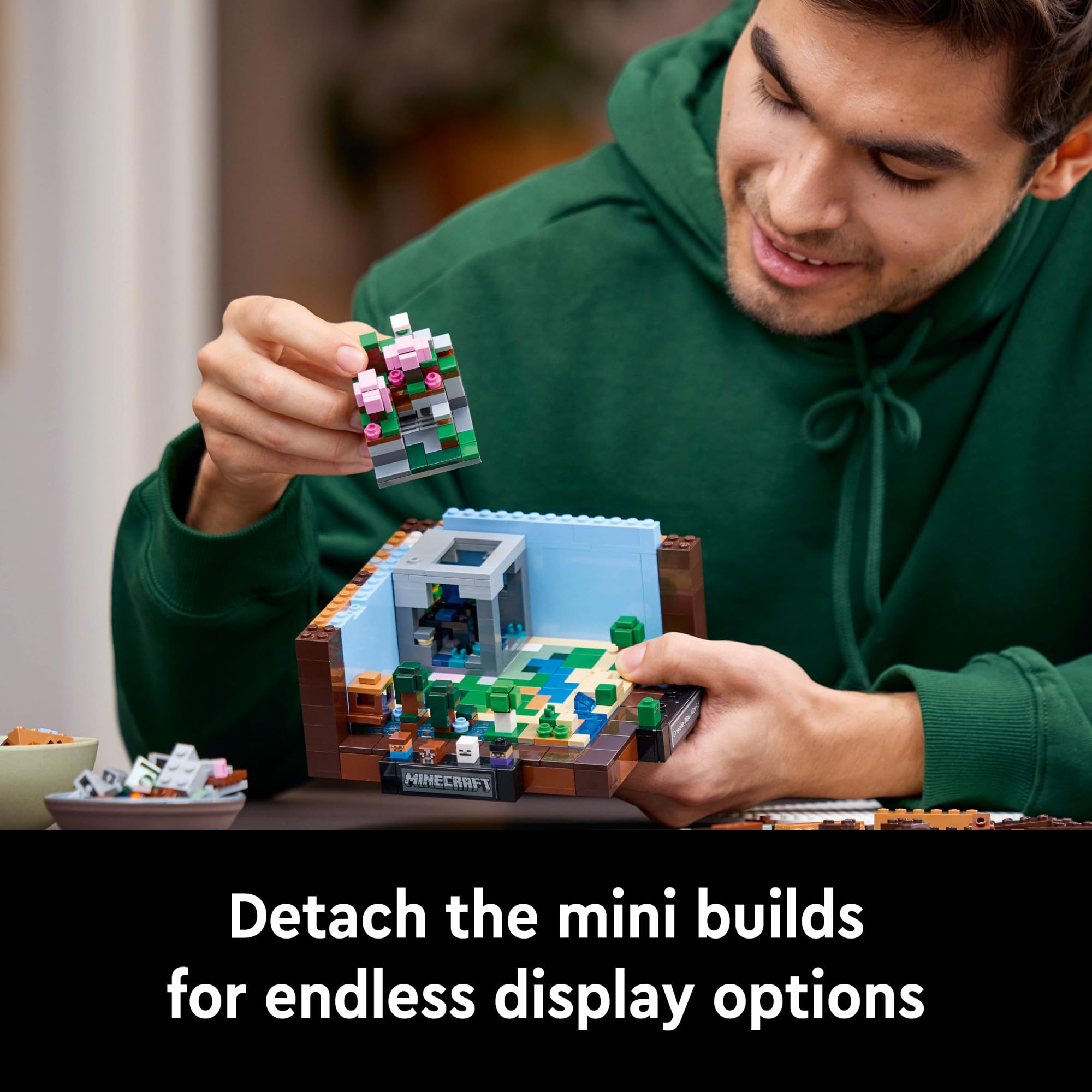 Foto 6 | Set De Construcción Lego Minecraft The Crafting Table 21265 - Venta Internacional.