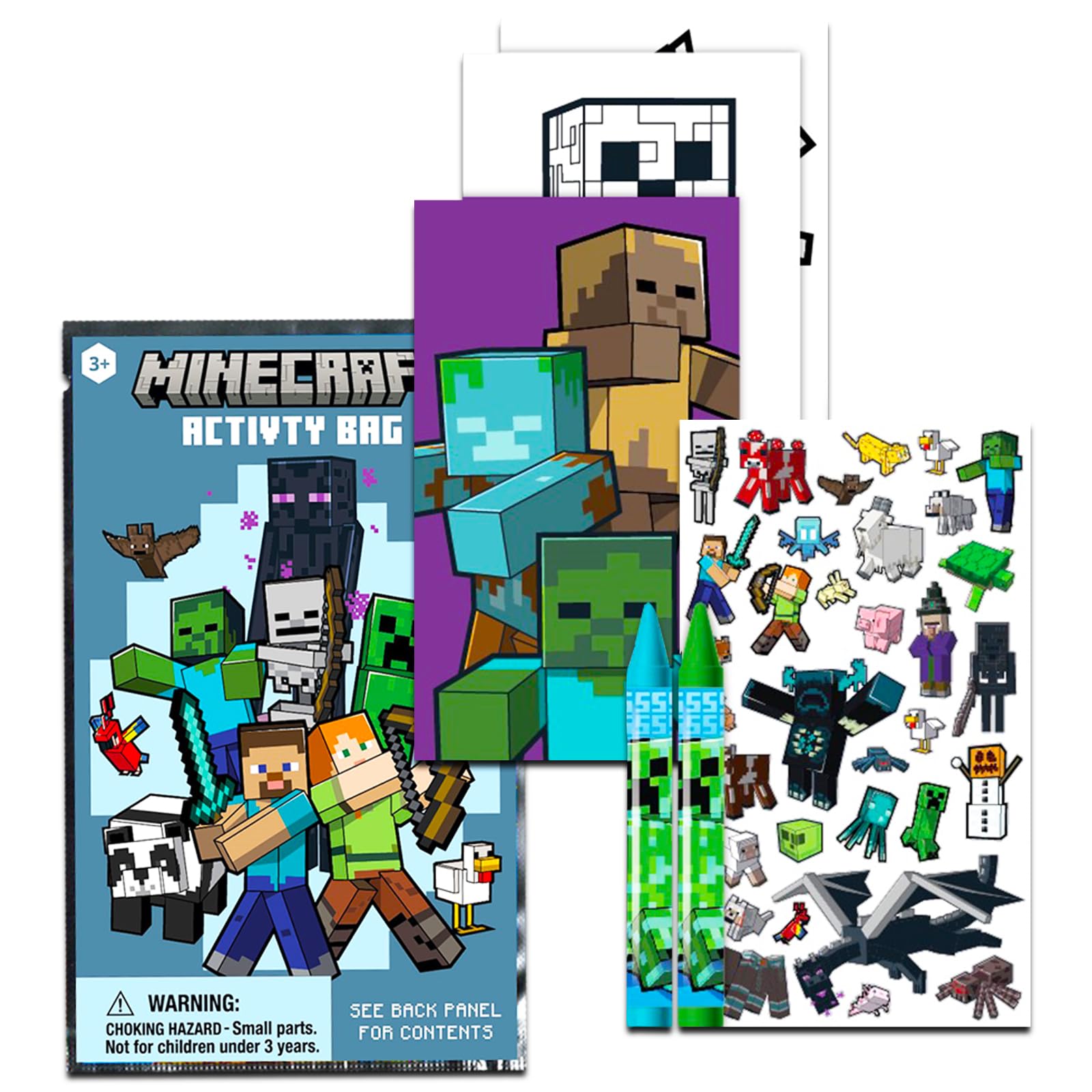 Foto 3 pulgar | Paquete Party Favors Miniplay Packs De Minecraft Para Niños X24 - Venta Internacional.